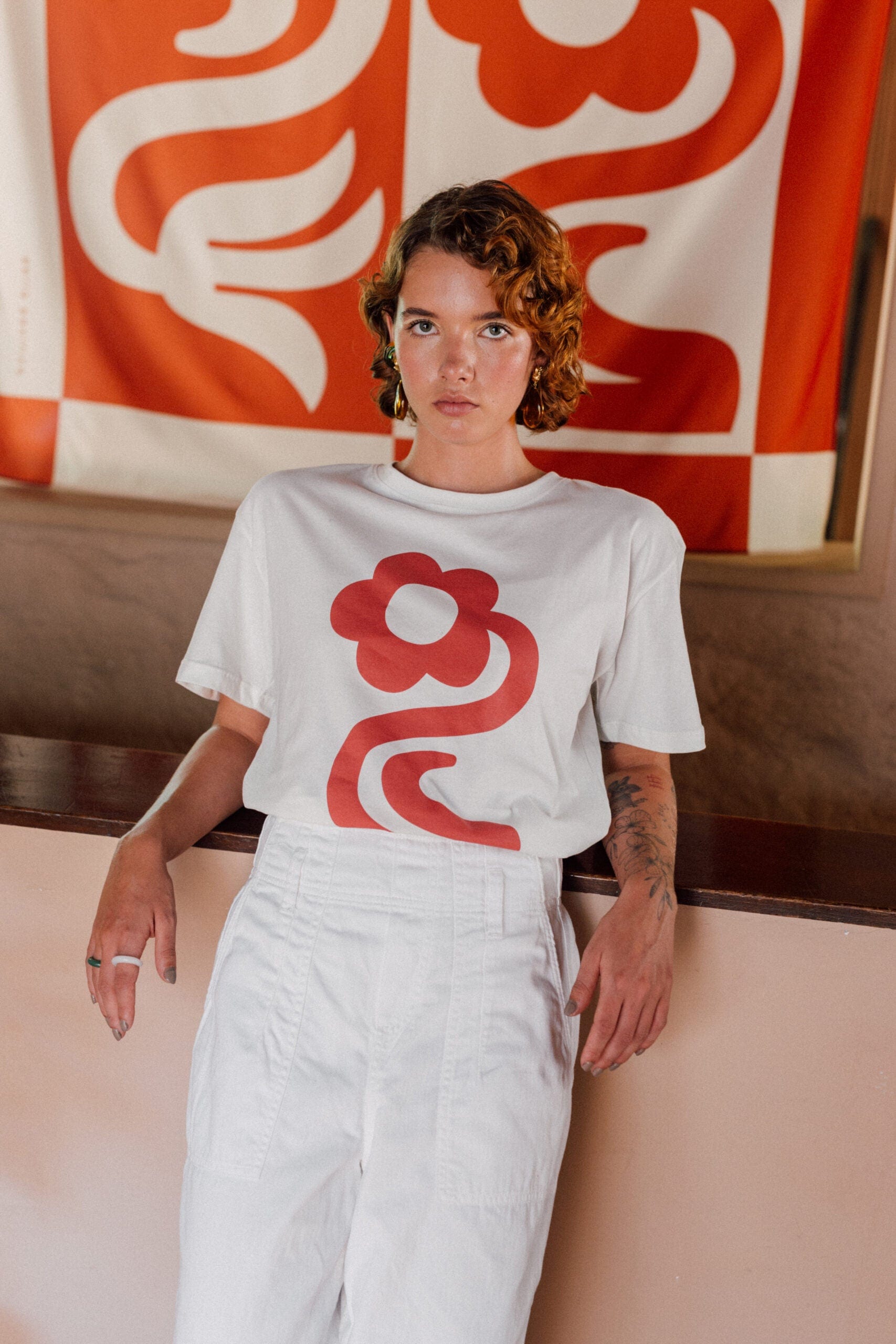 T-shirt Flor Mediterránea - imagen 1