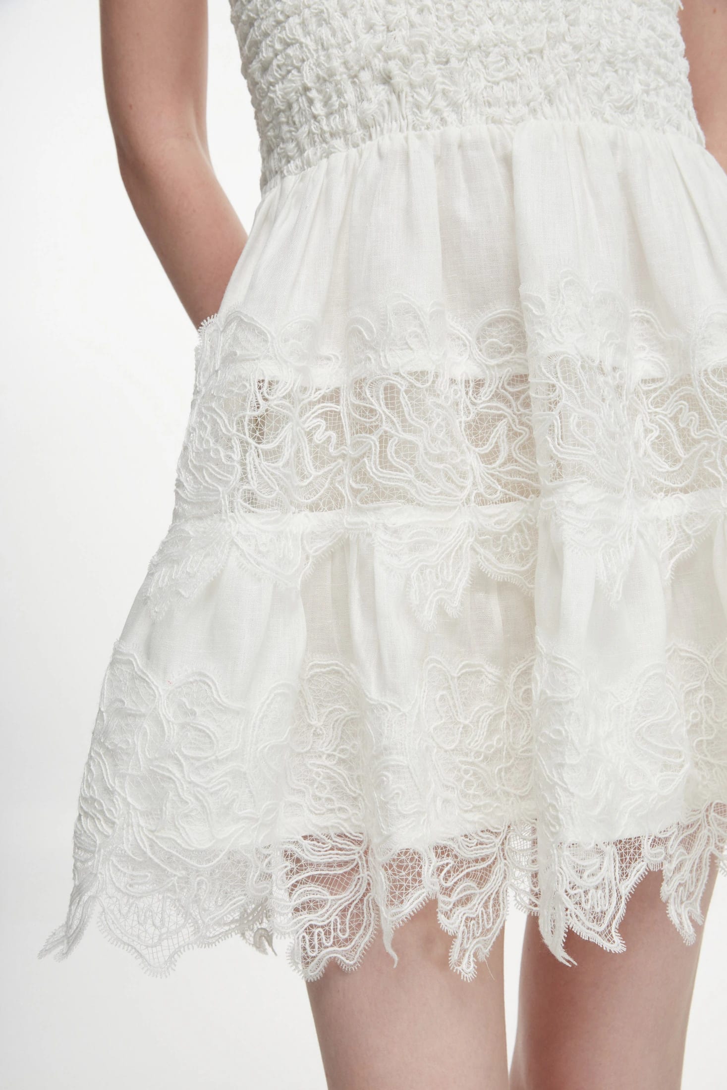 BRISA MINI DRESS WHITE - imagen 4