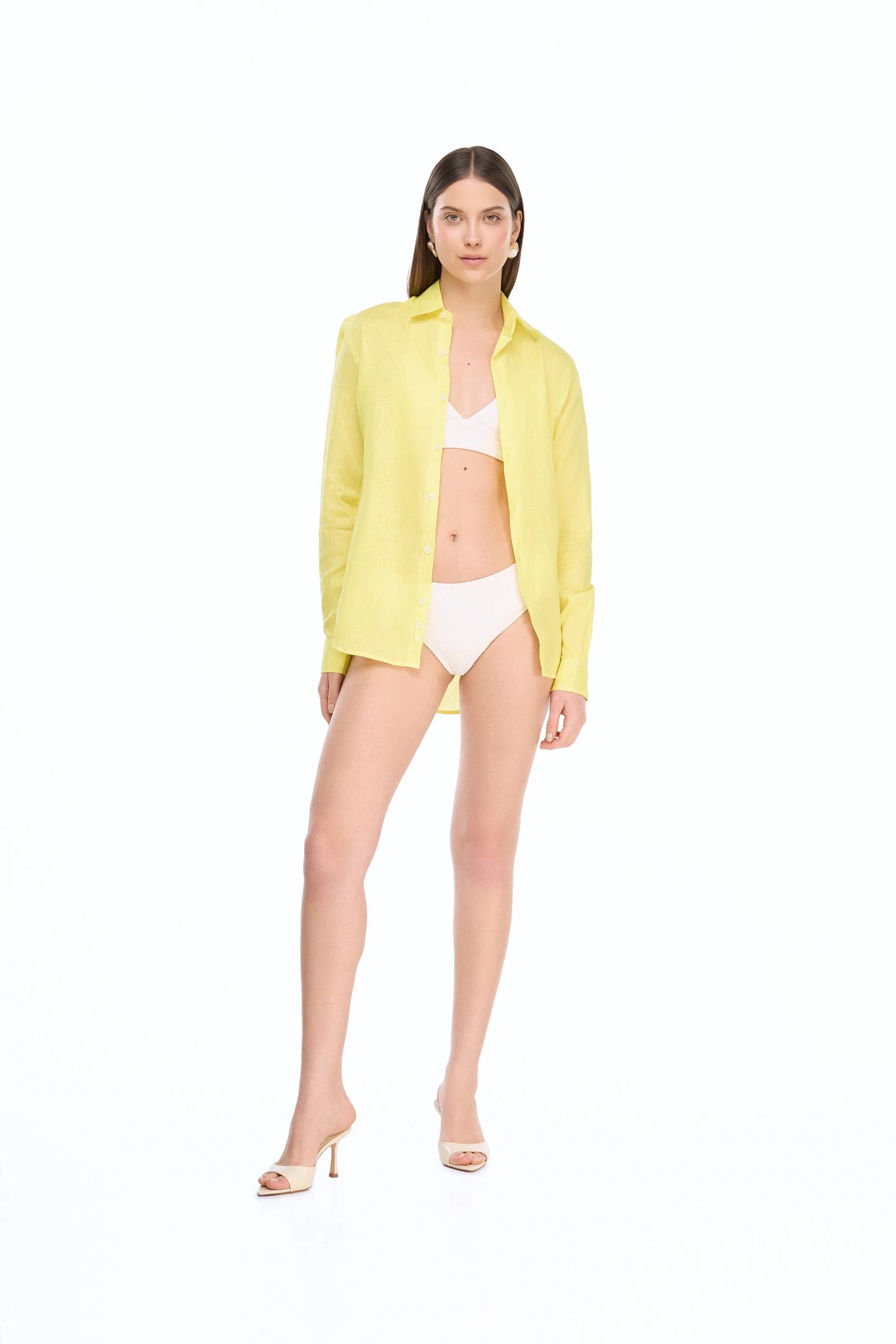 BELIZE UNISEX SHIRT YELLOW - imagen 1