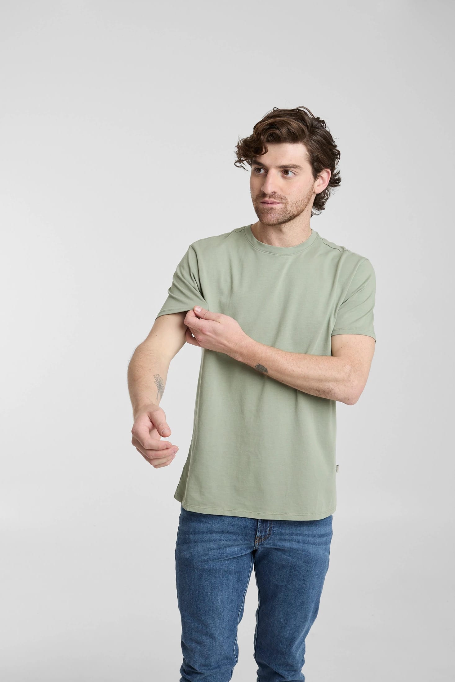 Camiseta básica verde - imagen 2