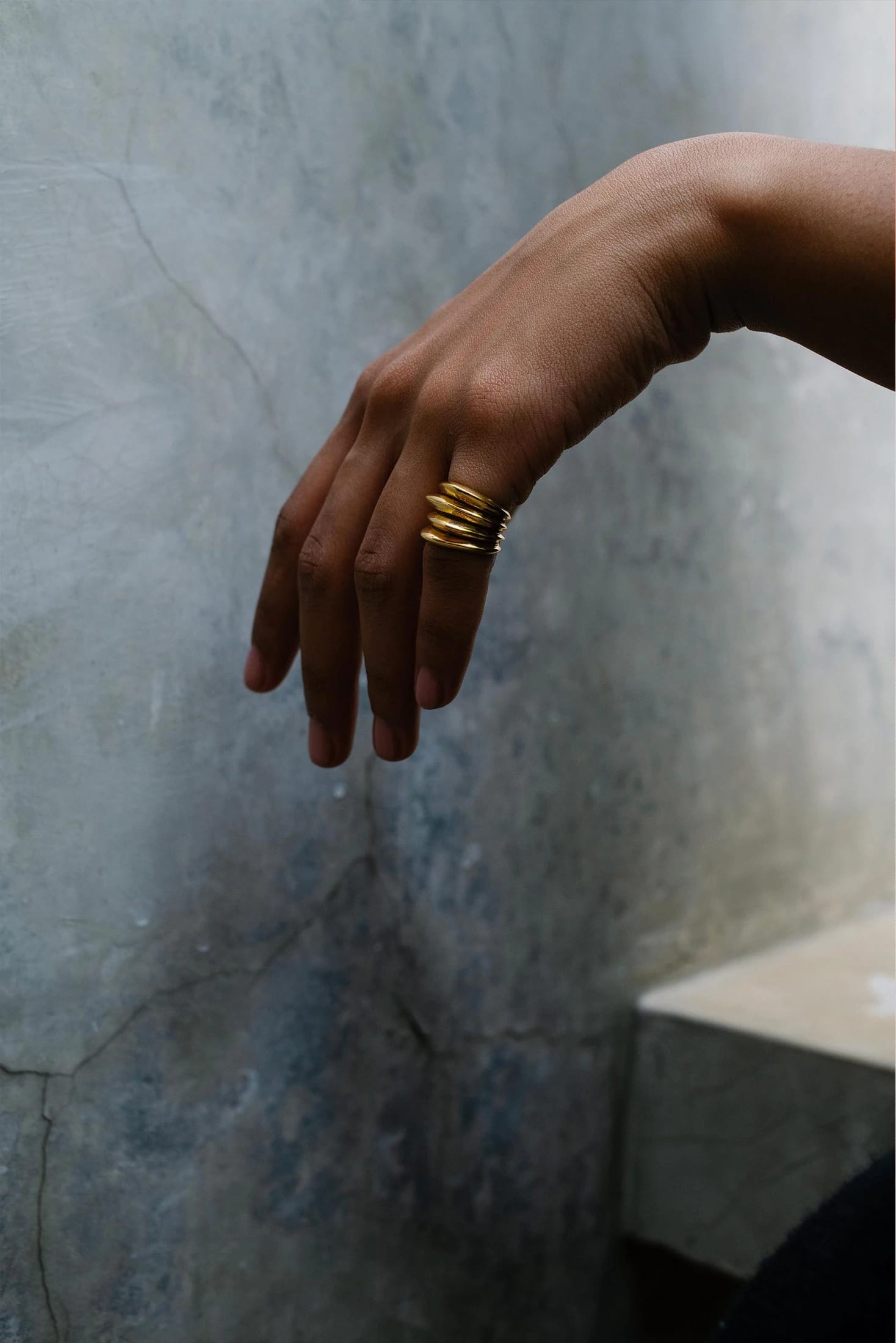 Vayu Ear Cuff – Ring Gold - imagen 2