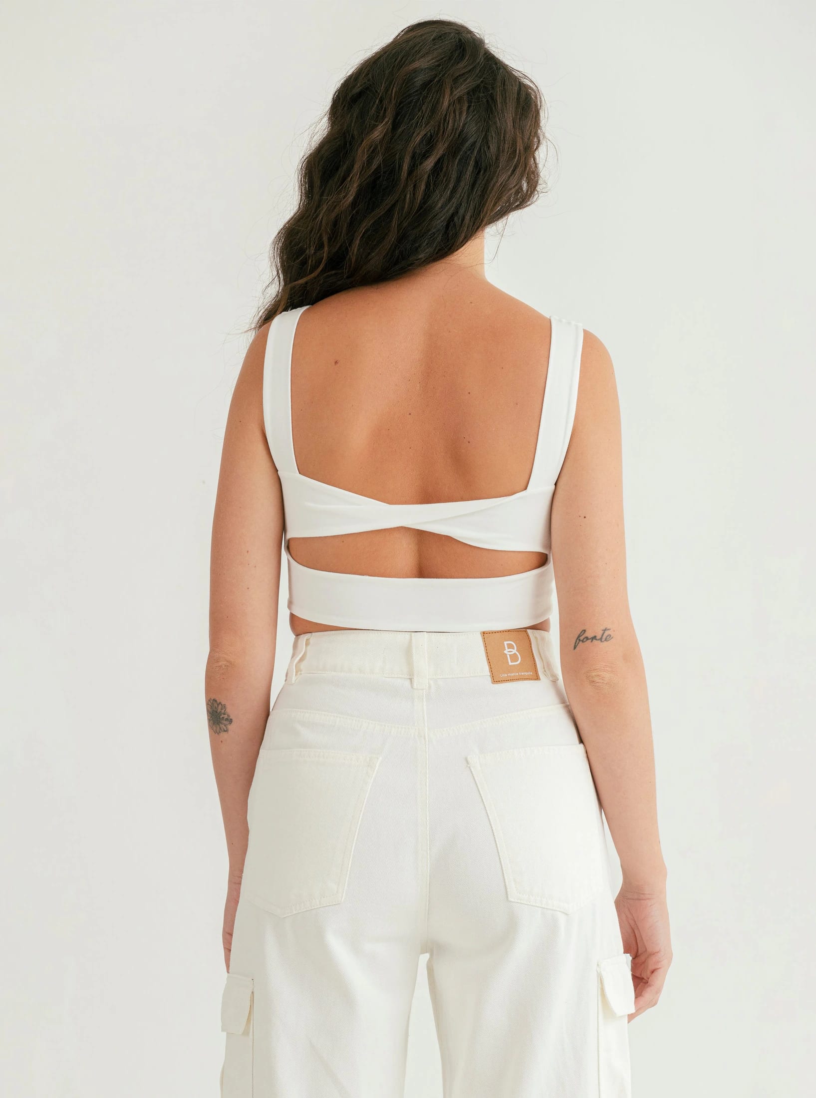 TOP RECTO SIGILO IVORY - imagen 3