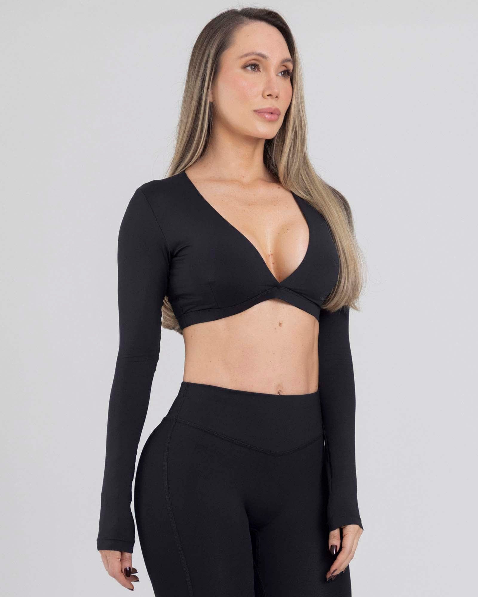 Top pulse line negro flexi FIBER - imagen 1