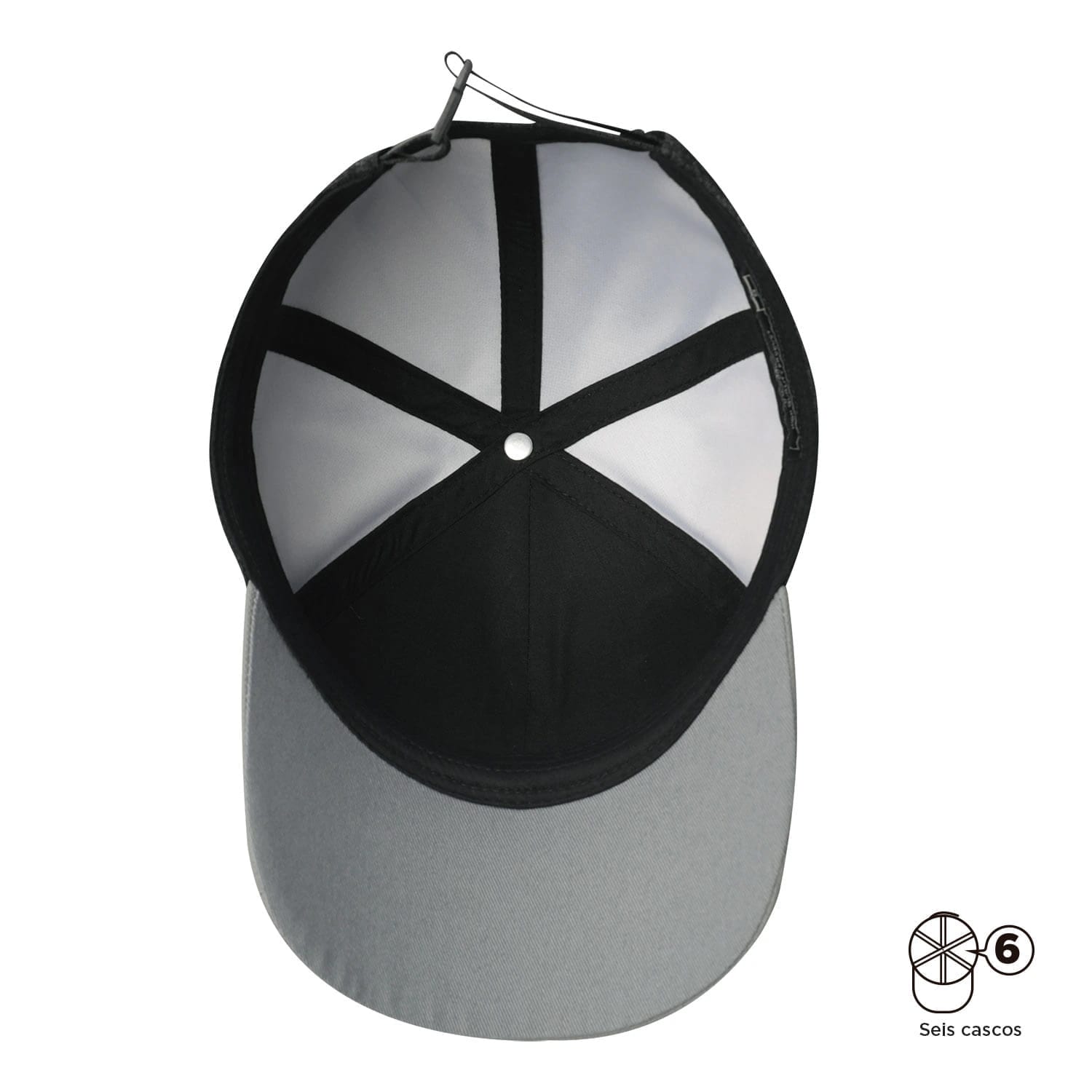 Gorra Beisbolera Knit color Negra - imagen 5