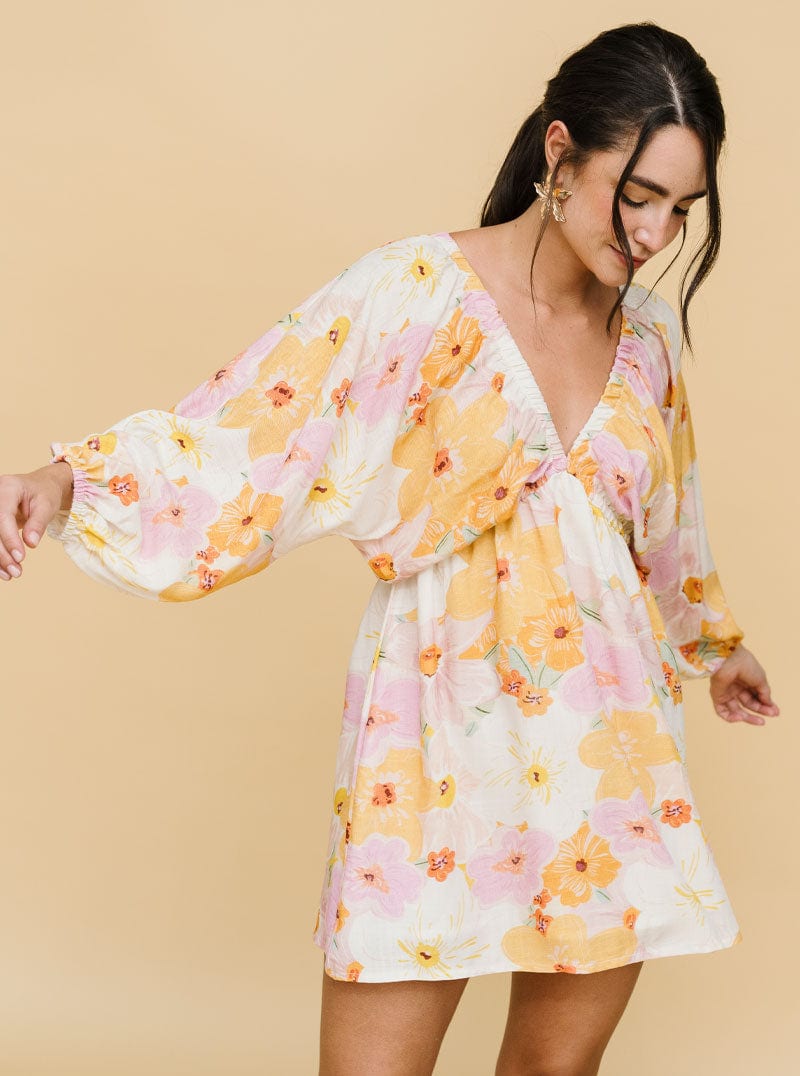 VESTIDO VOLARE FLORES - imagen 1