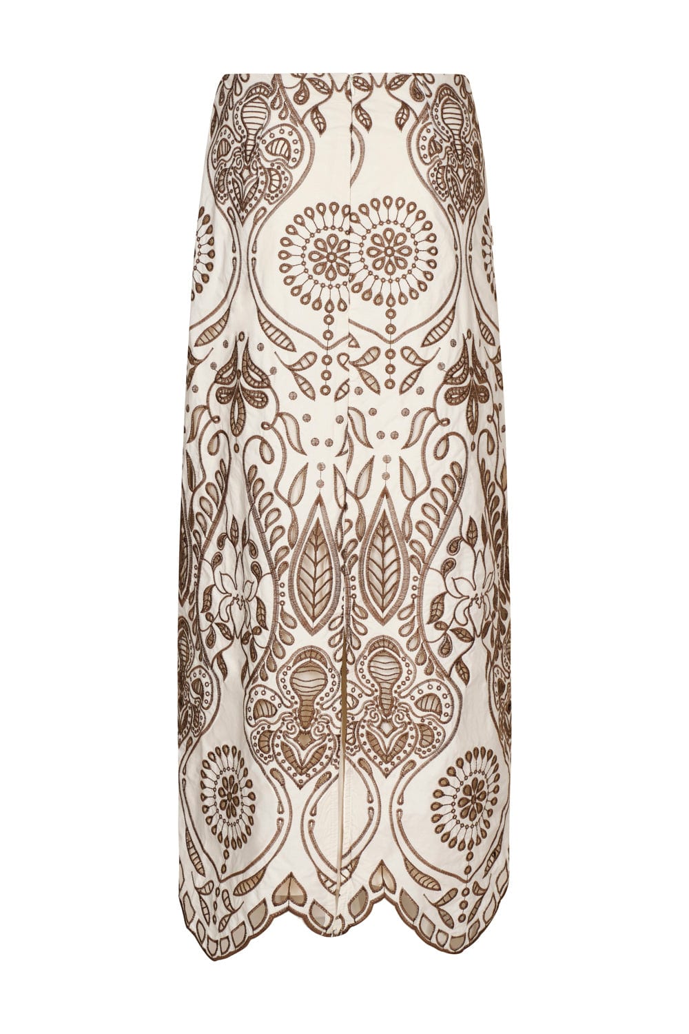 Falda marsella ivory coffee - imagen 4