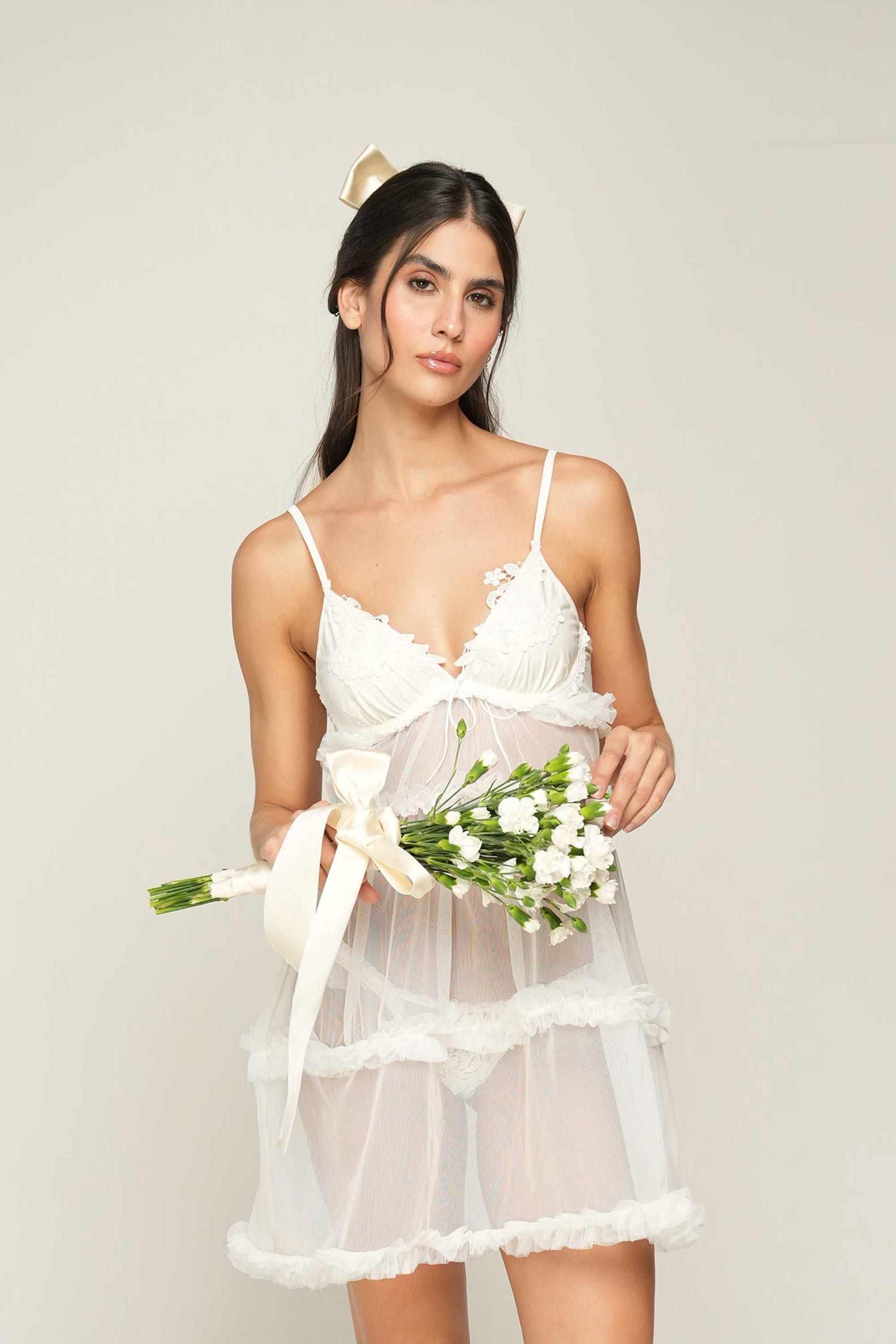 BABYDOLL ELLIPSE BY SARA RESTREPO CRUDO - imagen 1