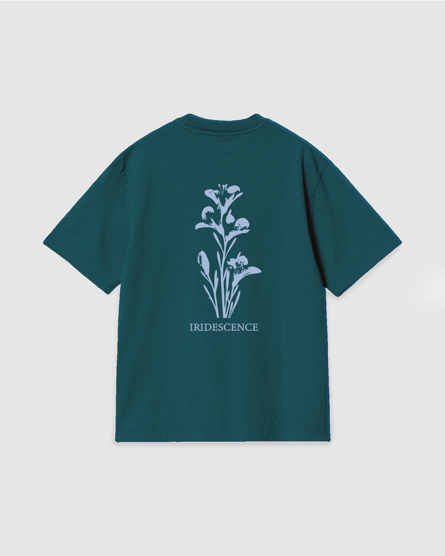 Oversized T Shirt Iridescence Dark Green - imagen 1