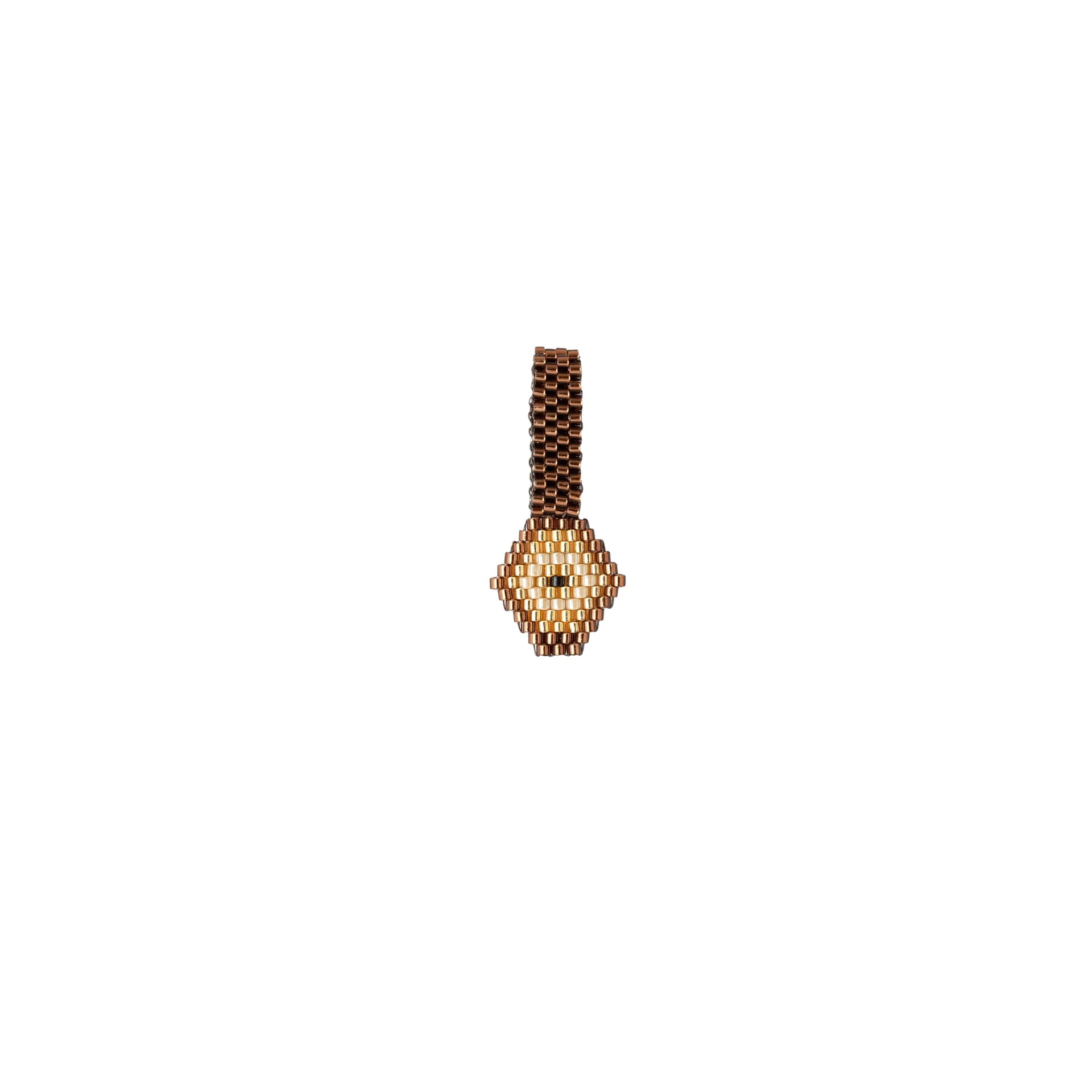 Dije Ojito Metallic Brown - imagen 1