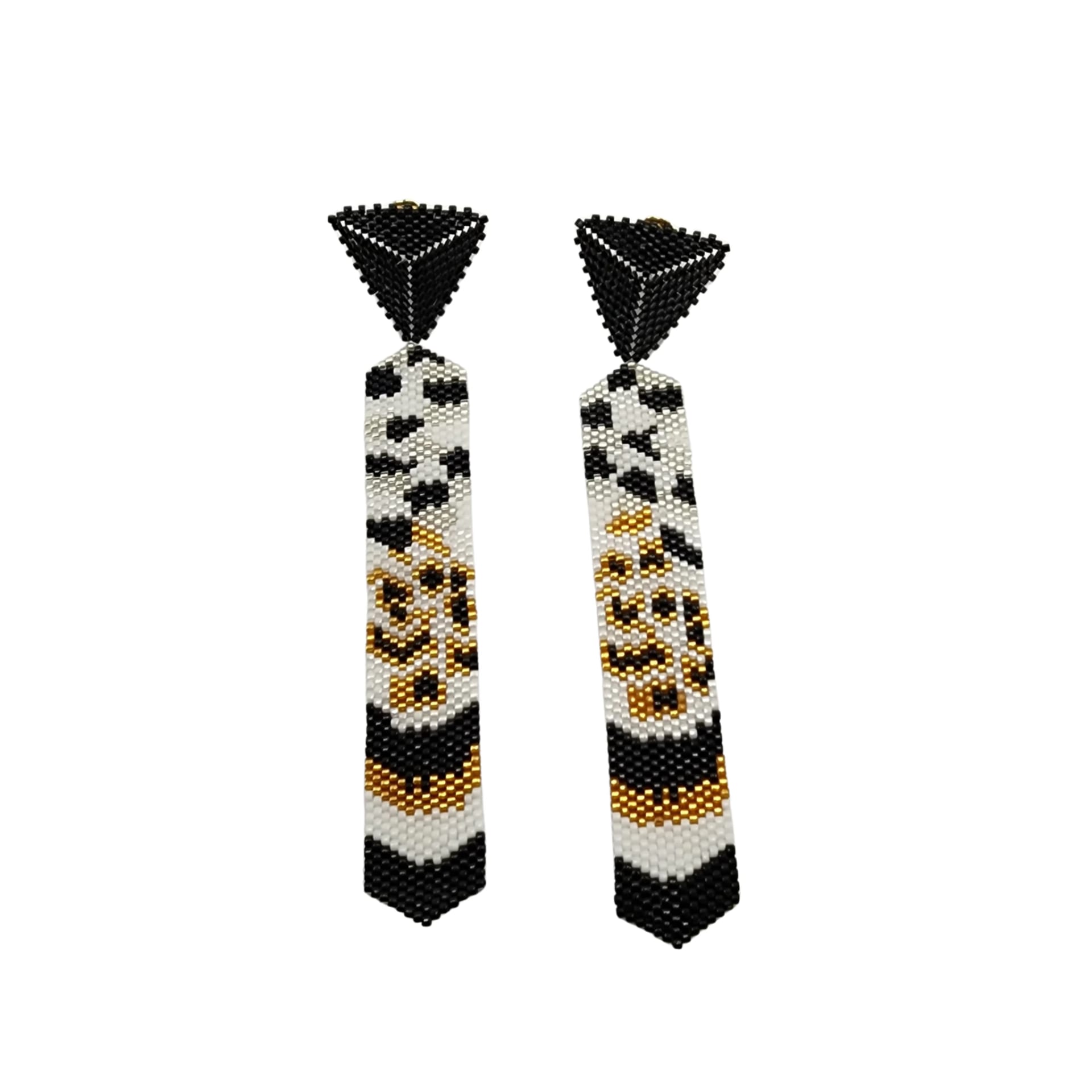 Miyuki Tie Earrings - imagen 1