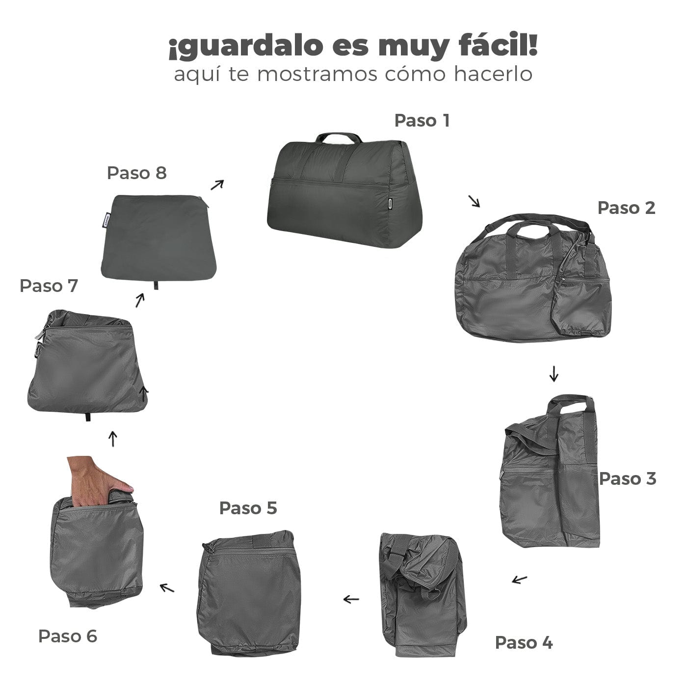 Maleta XL ULTRA Plegable Estampado Funk Citybags - imagen 6