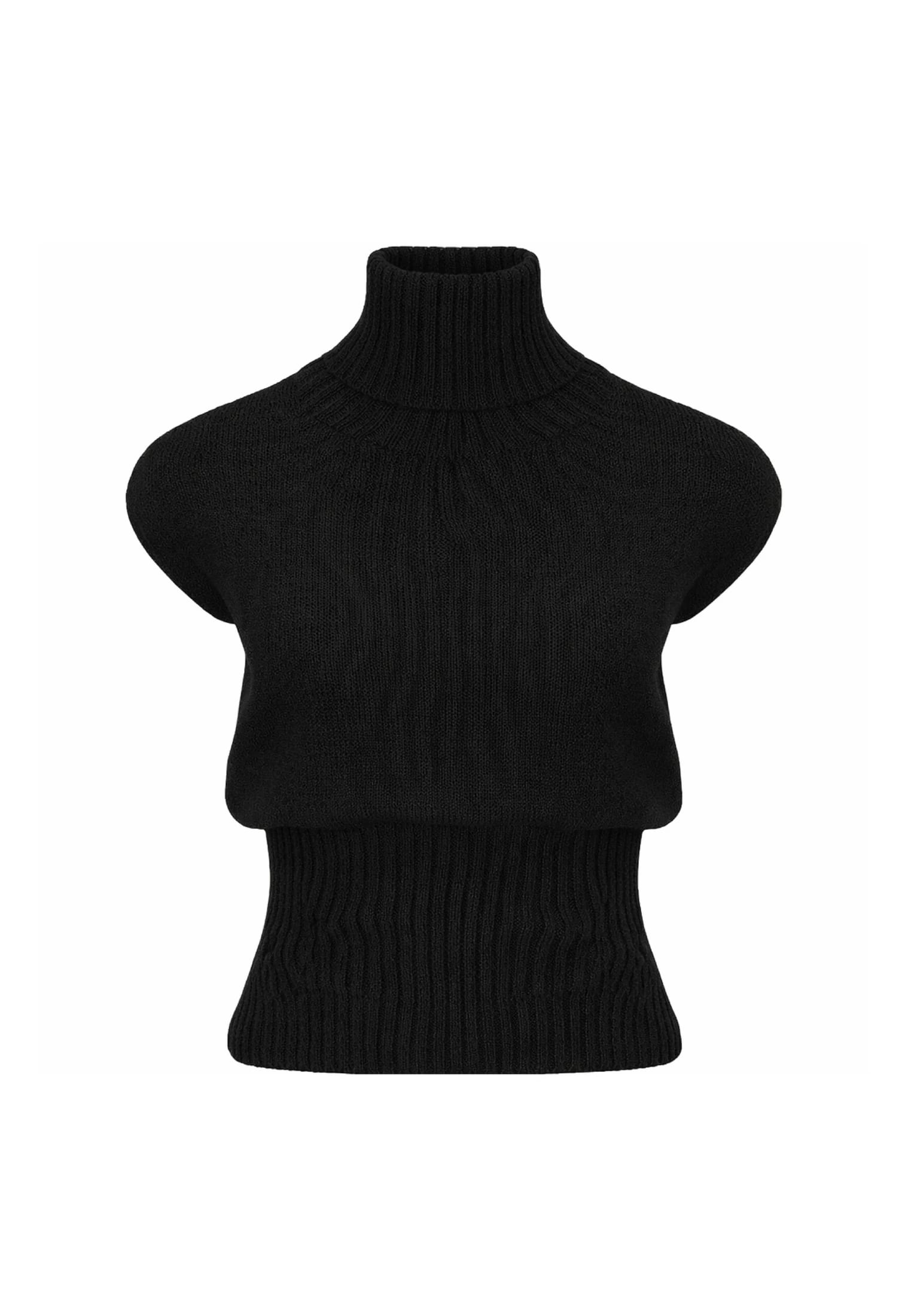 KNITTED BABY ALPACA VEST - imagen 1