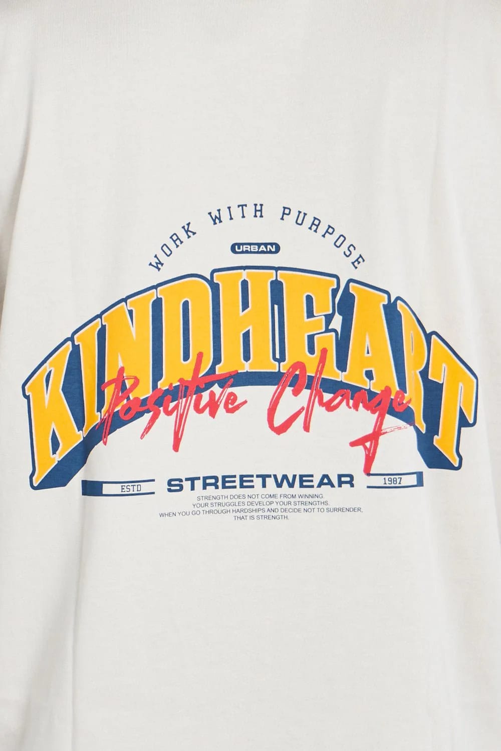 Camiseta oversize estampada KINDHEART ARENA| DROP 03 | - imagen 3