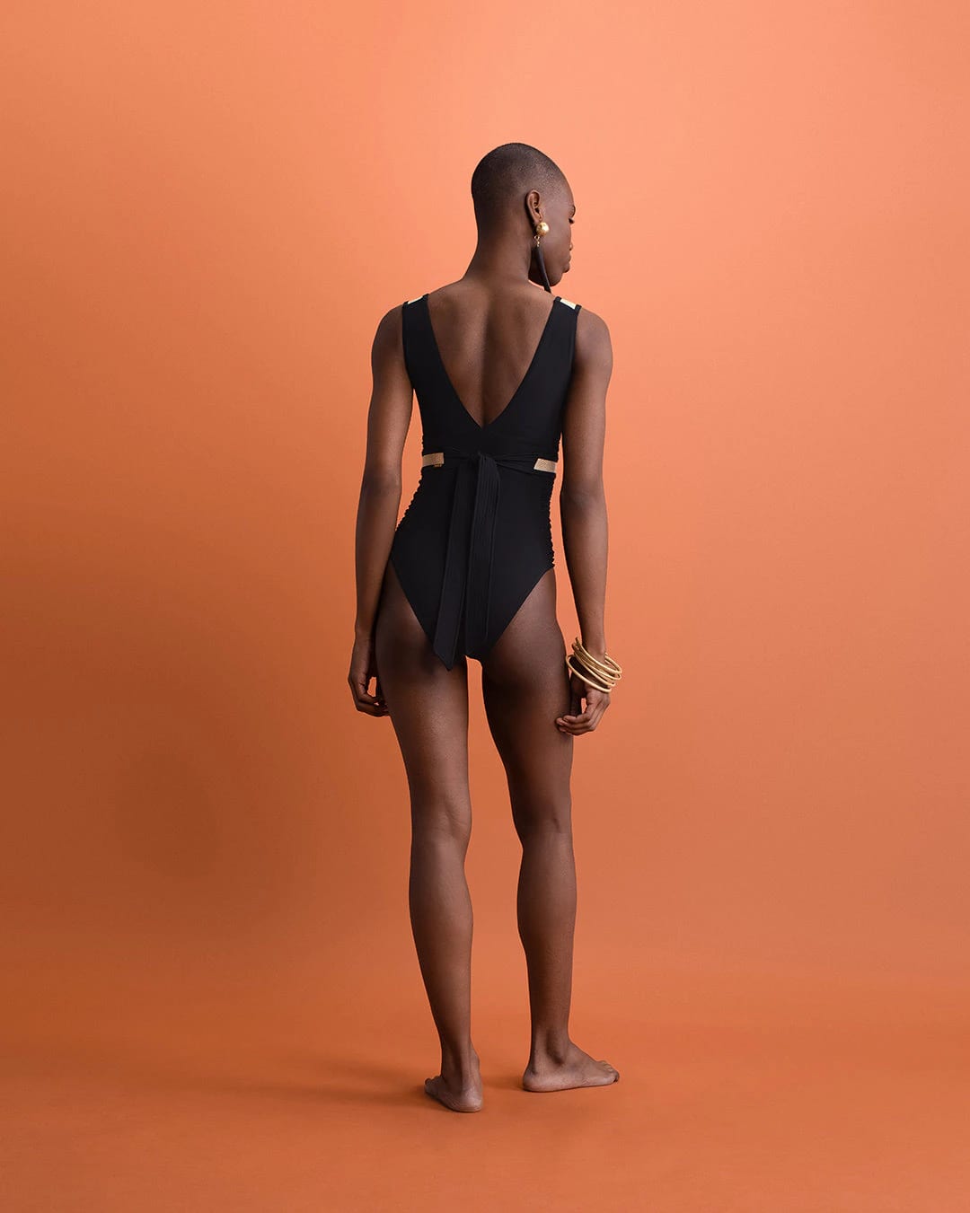 AMELIA ONE PIECE / Negro - imagen 2