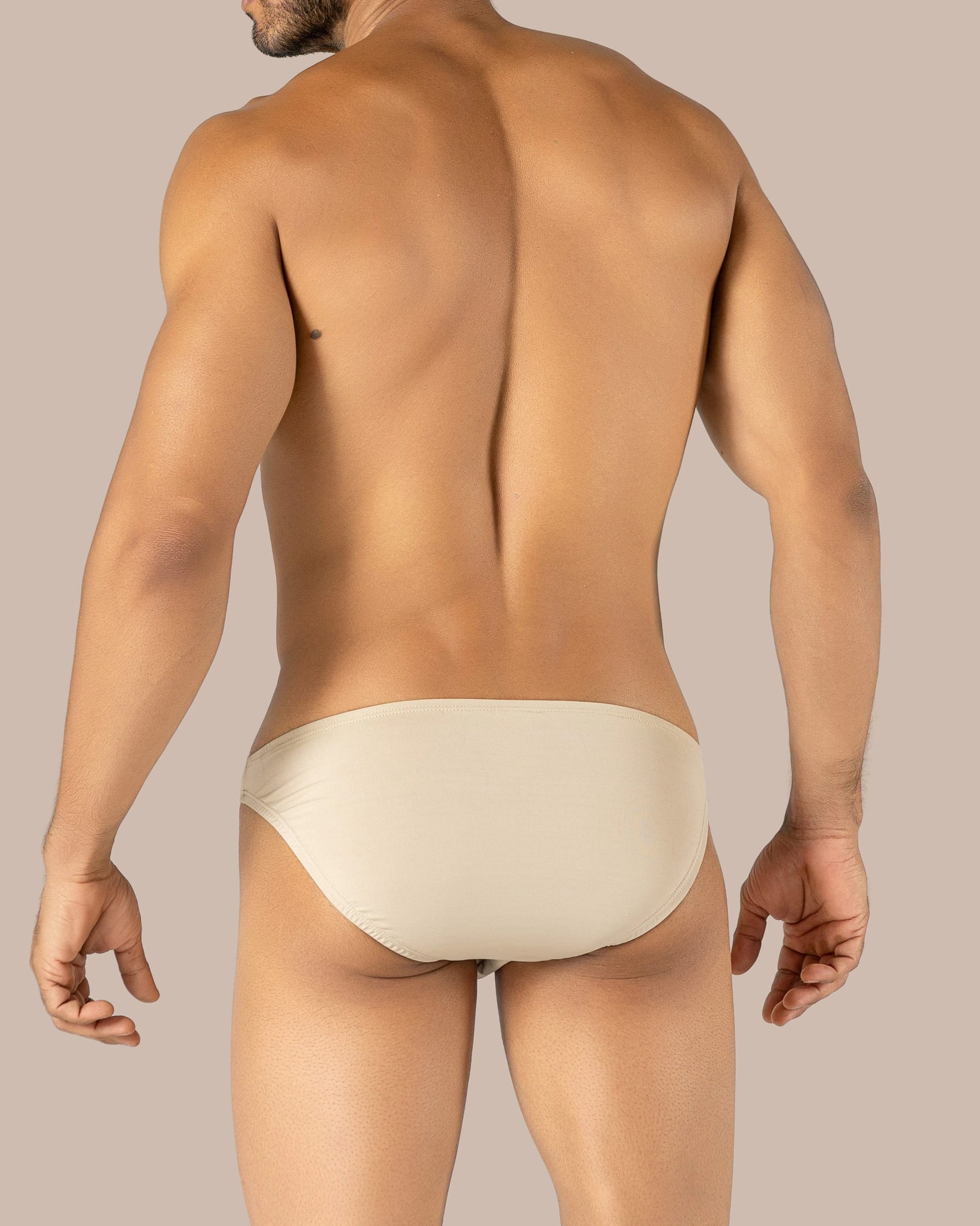 Bikini Monumental Nylon Beige X2 - imagen 2