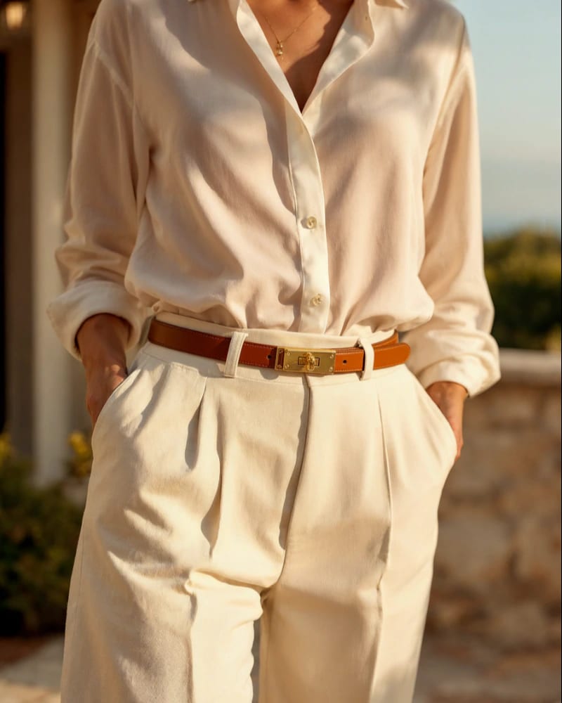 Vintage Slim Belt - imagen 1