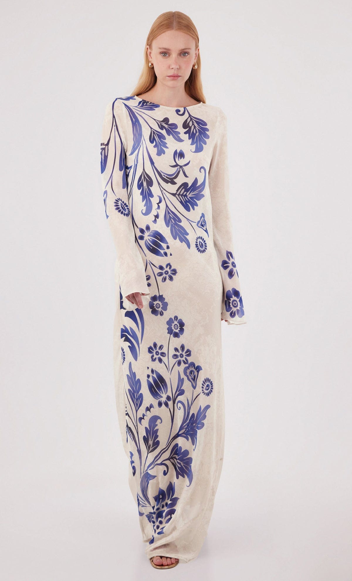 Vestido largo Venomous Blue - imagen 2