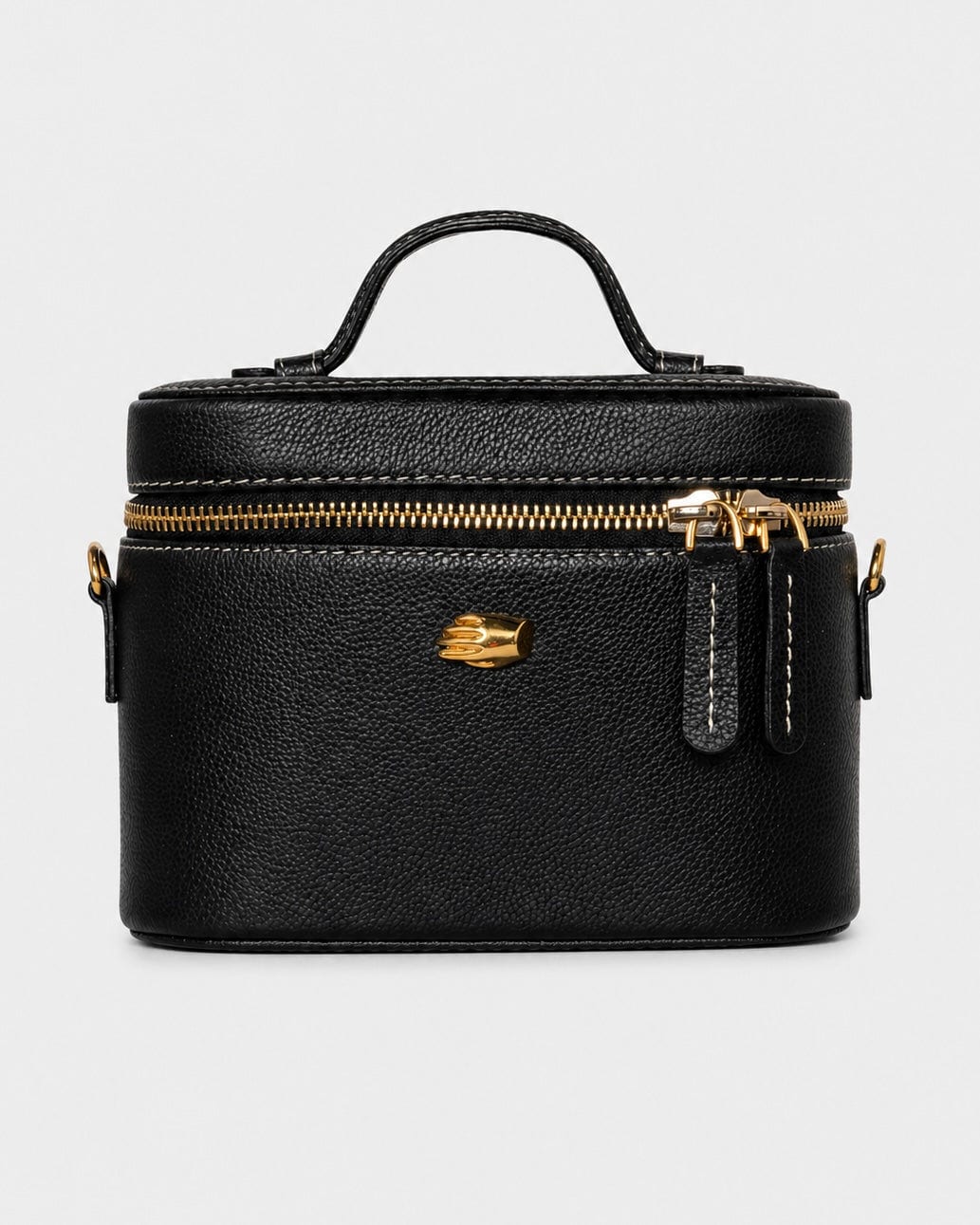 Petite Voyager Cream Leather Bag - imagen 3