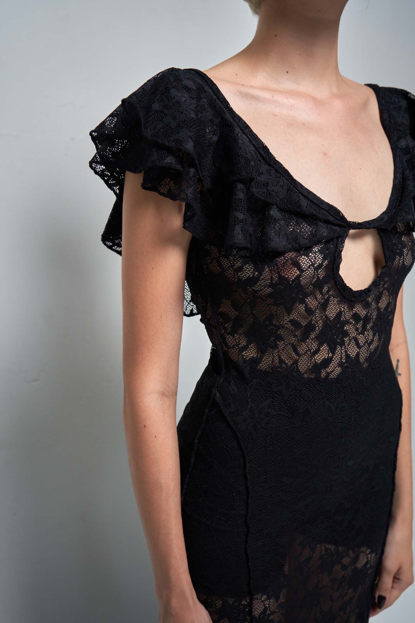 MIZU BLACK DRESS - imagen 13