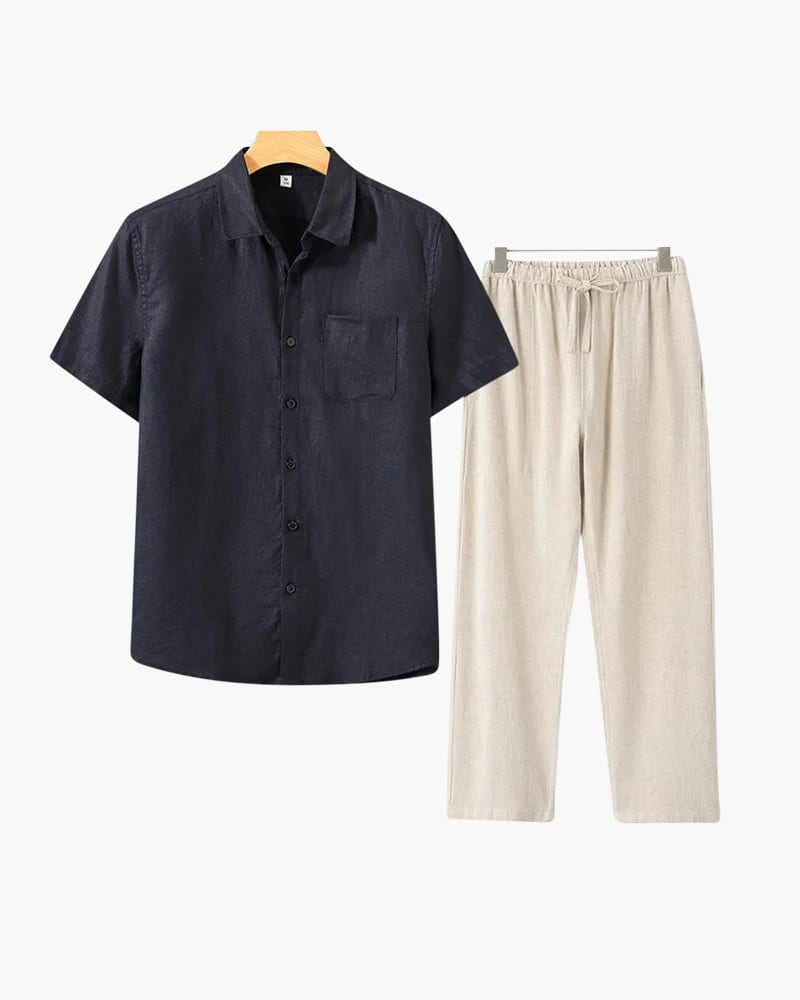 Old Money Linen Combo (Shortsleeve) - imagen 7