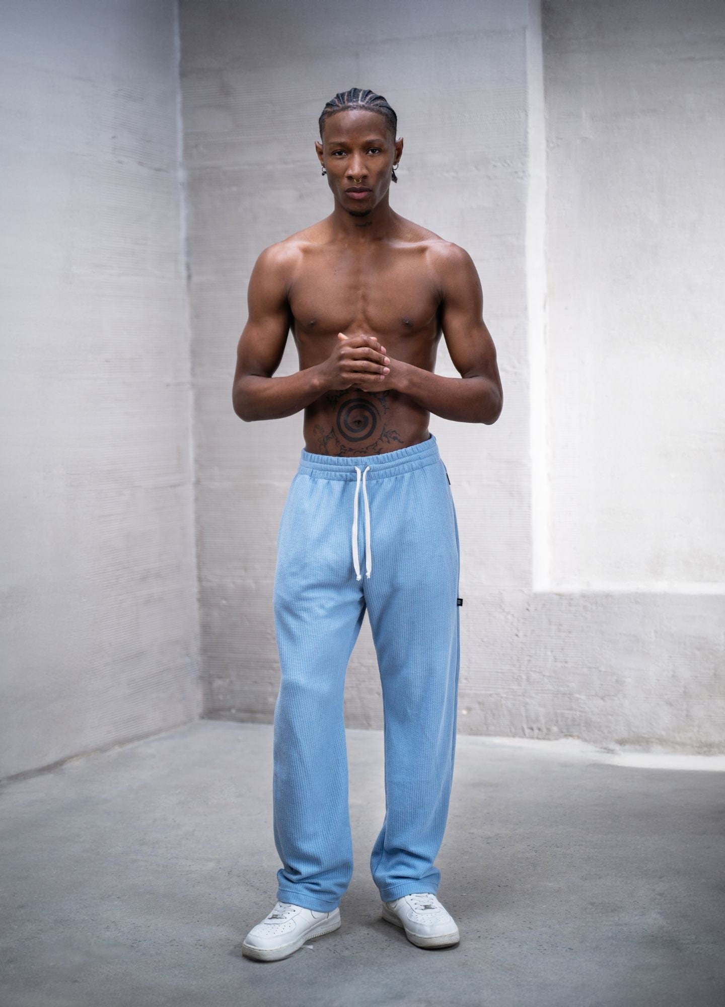 Pantalón Grid - Azul bebé - imagen 1