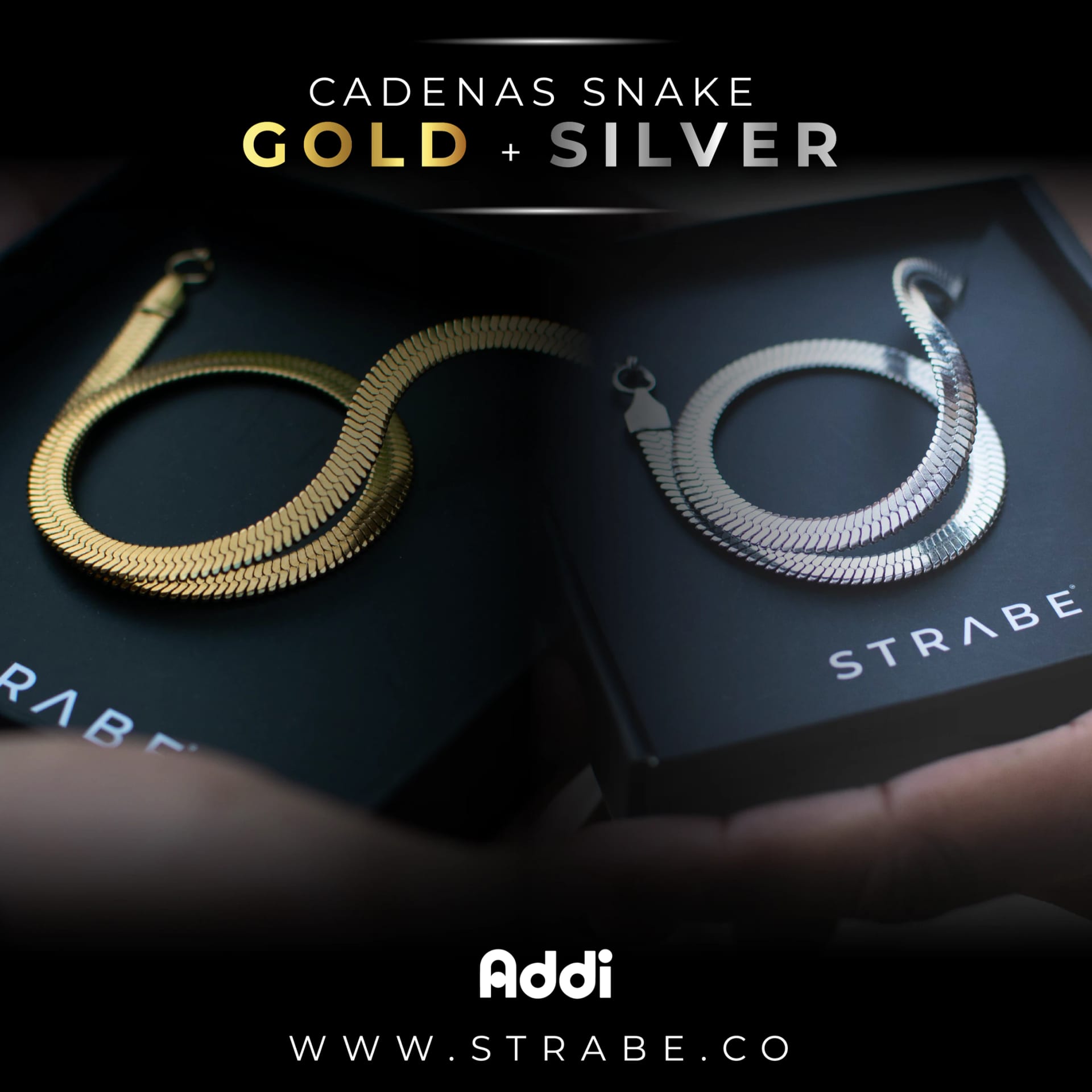 Set Snake Gold + Silver - imagen 1