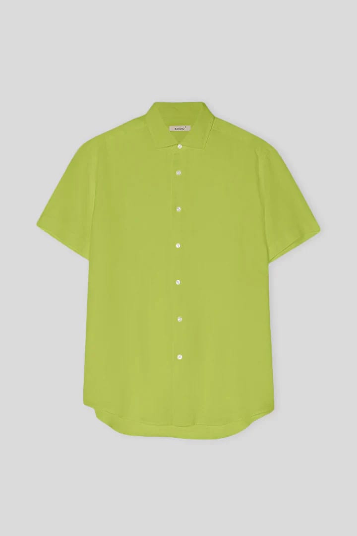Men's linen shirt love bird - imagen 4
