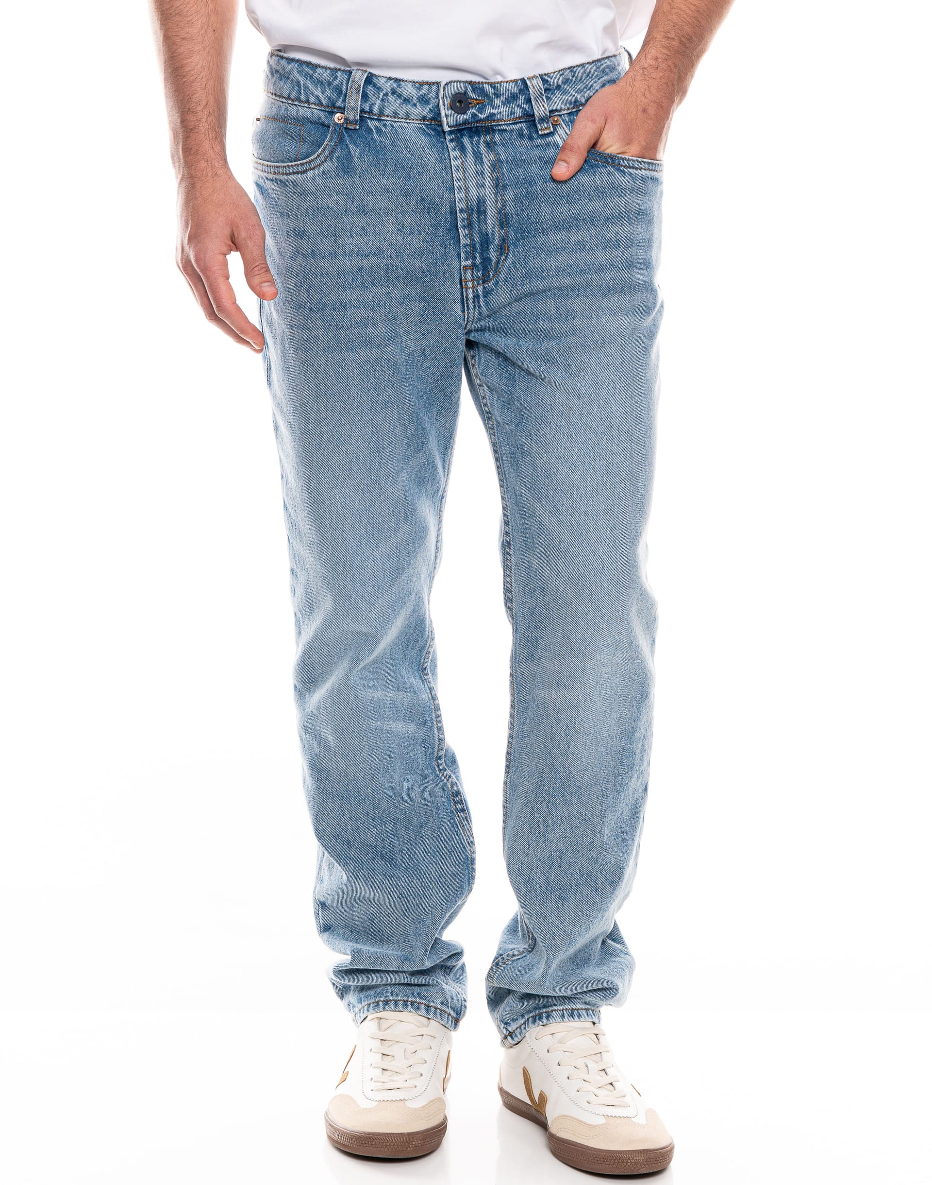 Jeans Regular Fit Tono Medio - imagen 1