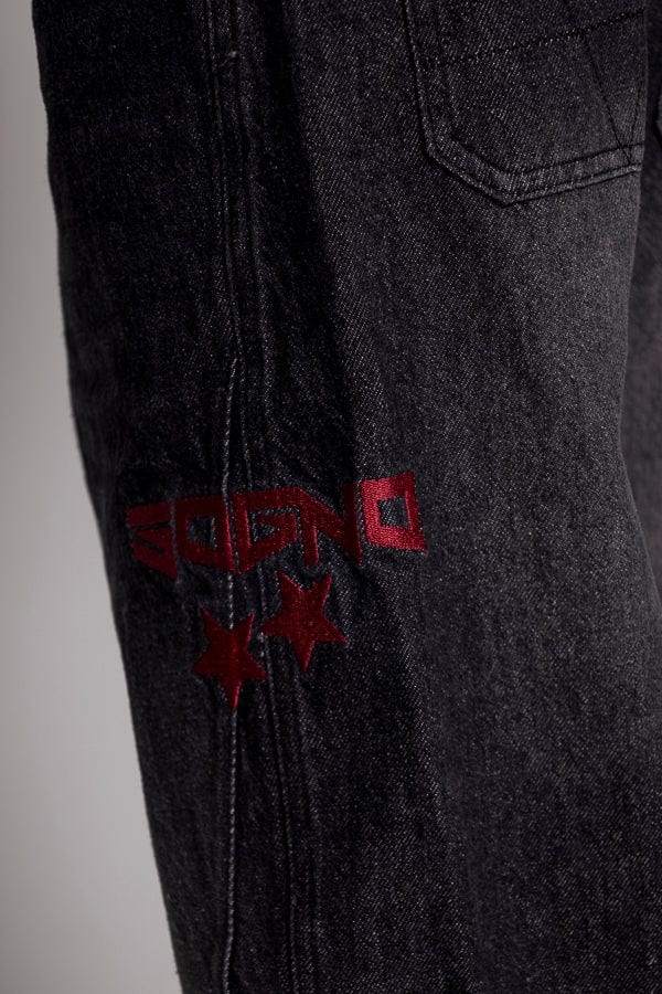 Baggy Remainder Dama Stone-Negro - imagen 10