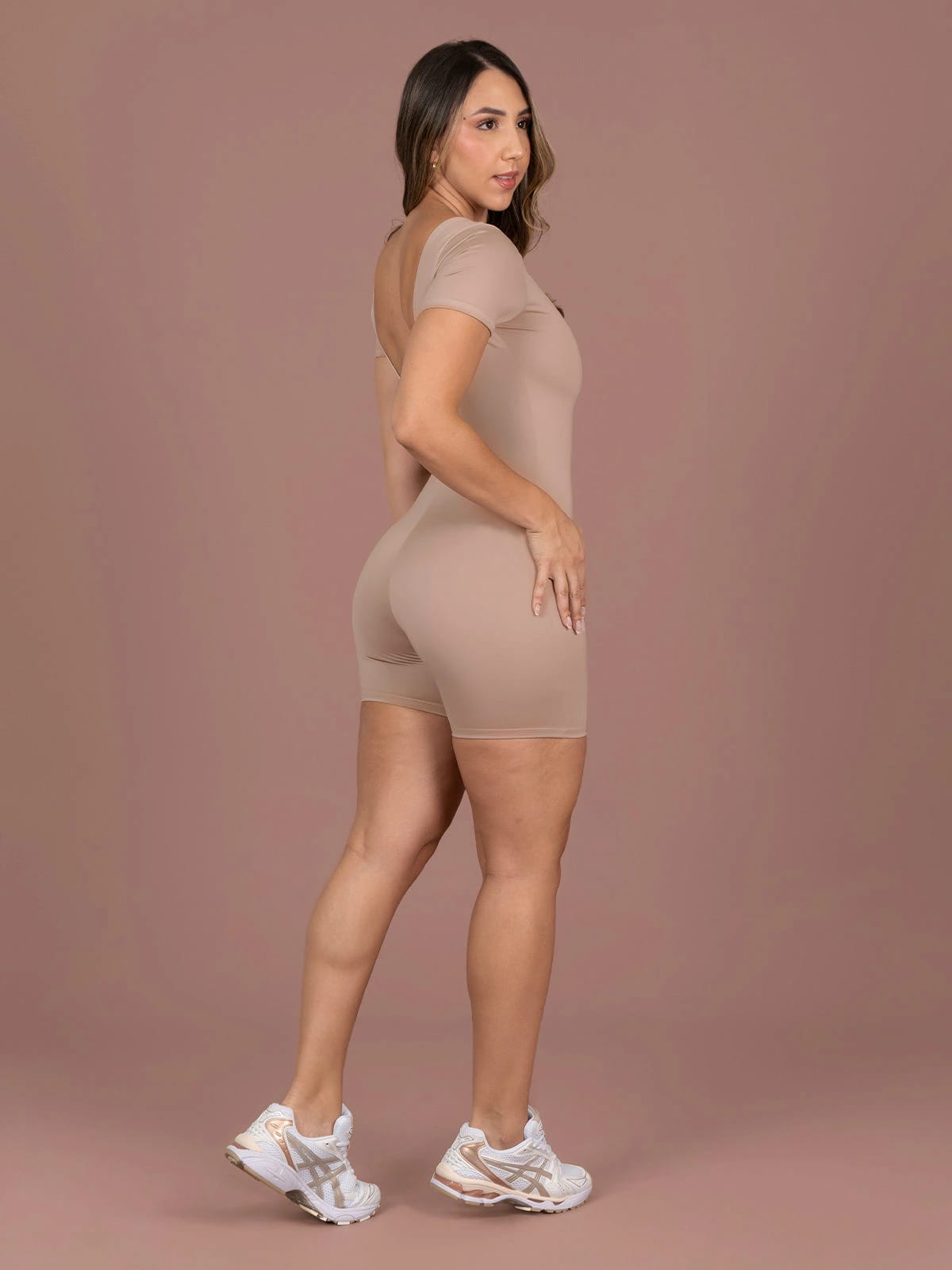 Enterizo awa beige - imagen 2