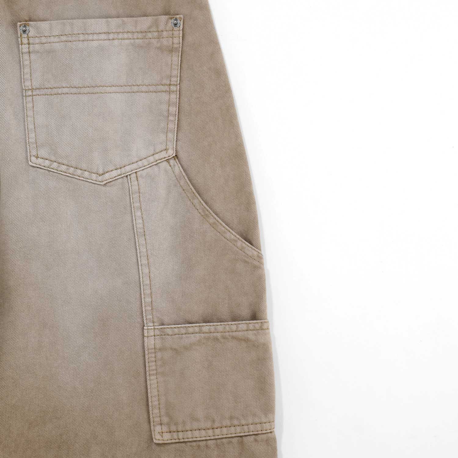 Dirty-Wash Mid-Rise Pants - Sand - imagen 7