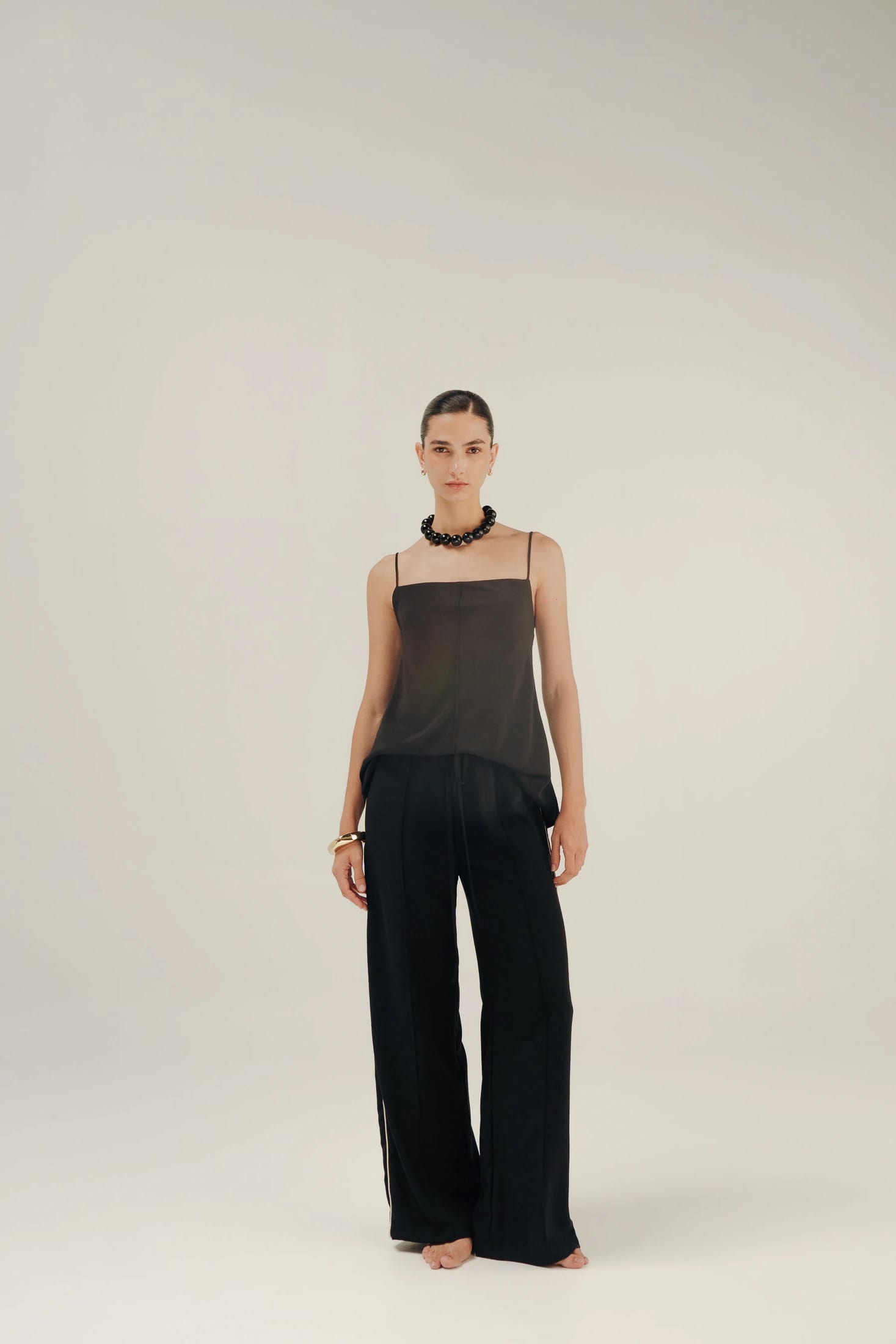 CARIÑO MIO TOP OPEN-BACK - BLACK - imagen 1
