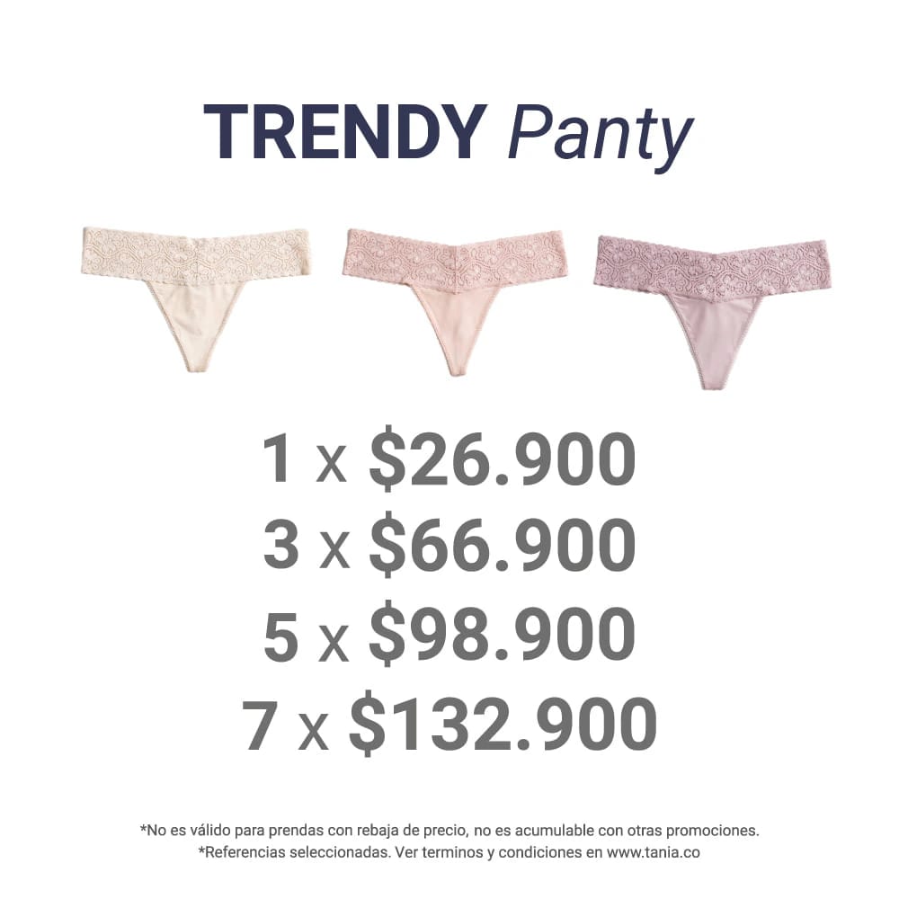Trendy Panti Encaje. - imagen 3
