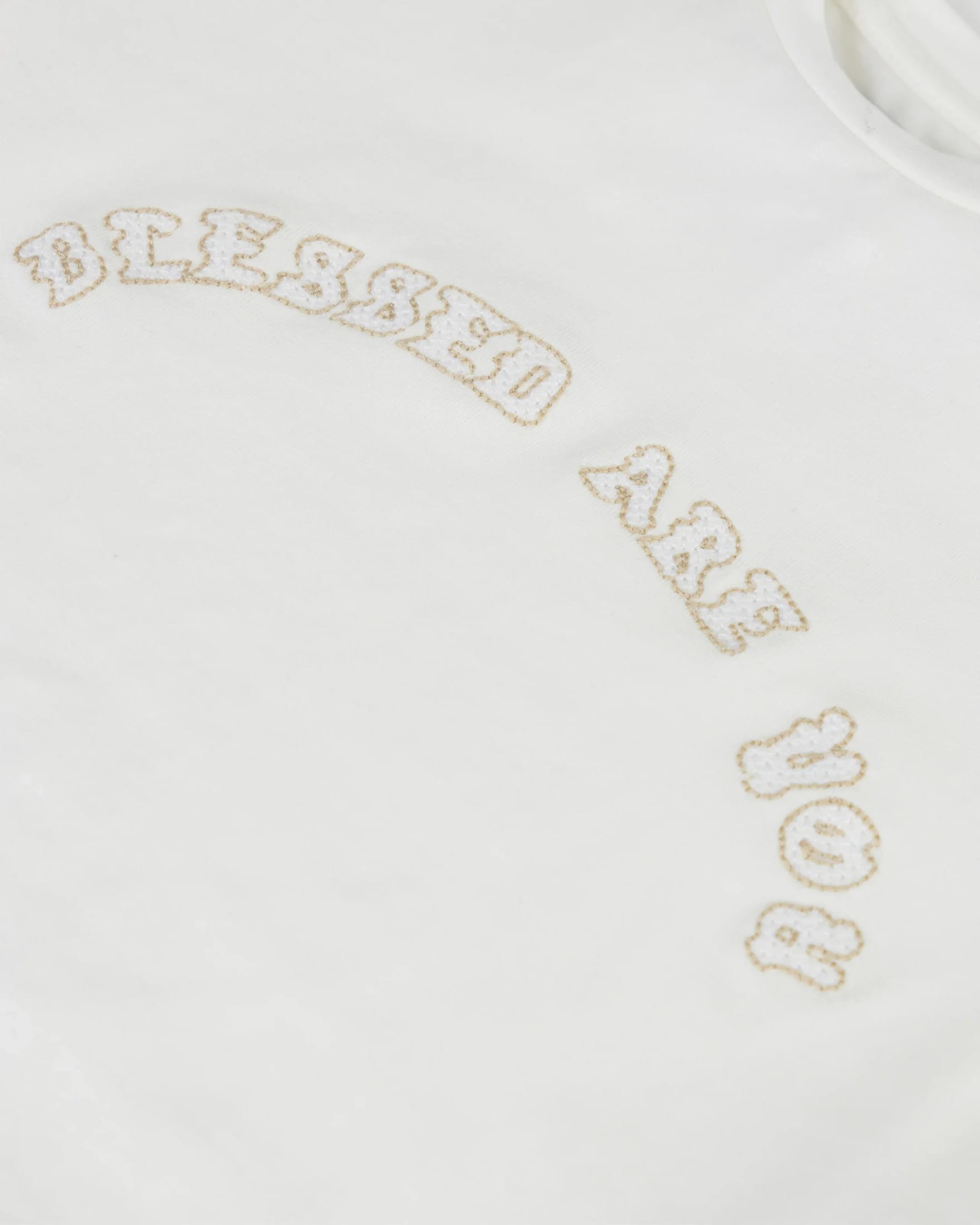 Capsule Blessed Are You Baby Tee White - imagen 11