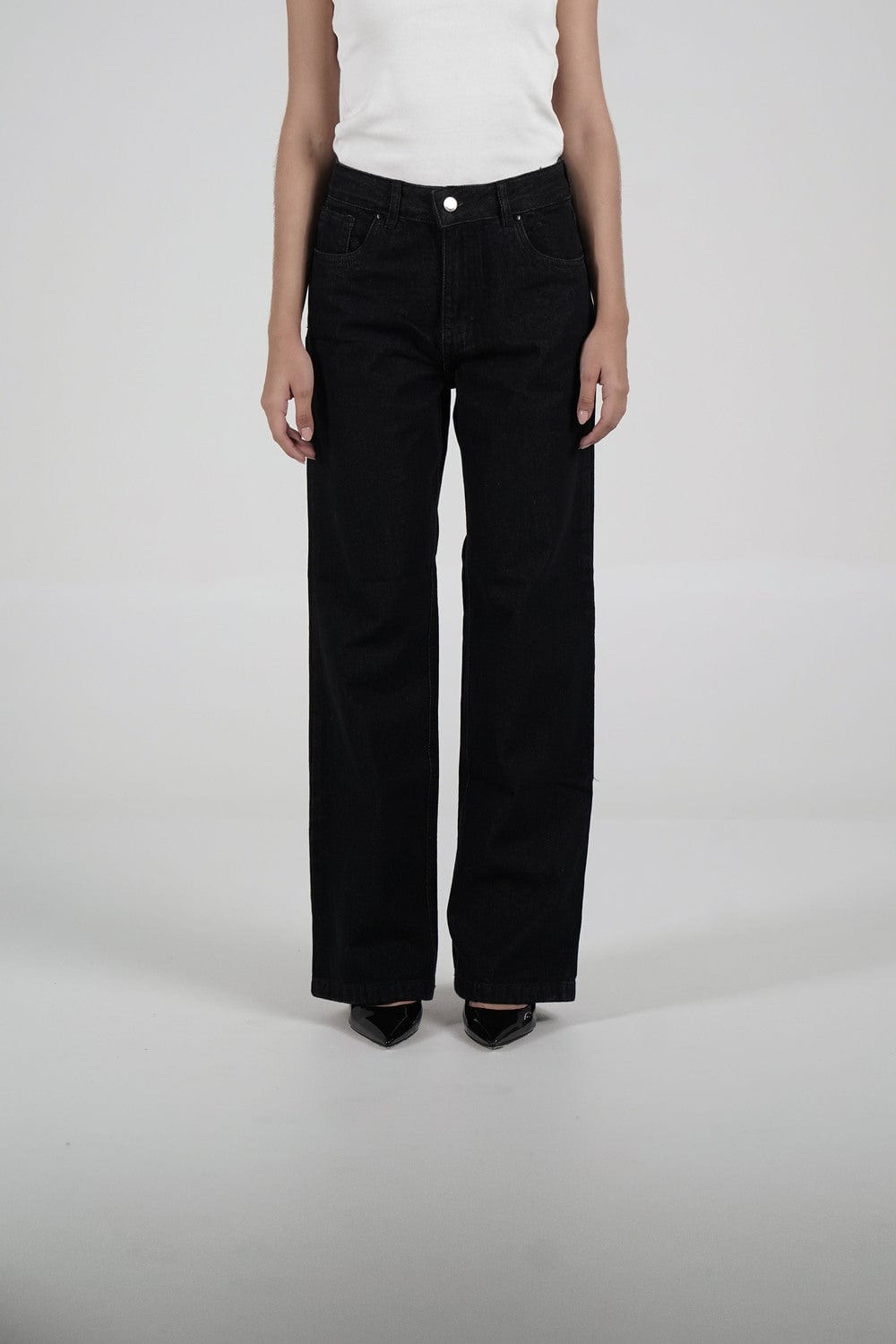 Black Vintage Chunky Jeans - imagen 4