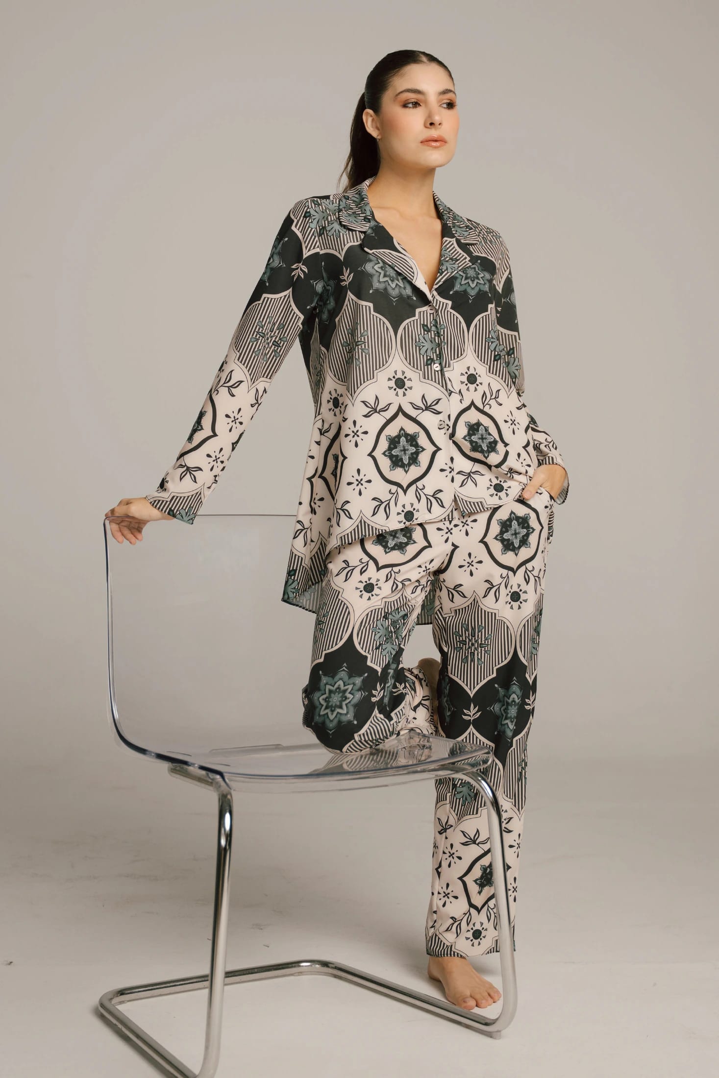 PIJAMA PANTALON ELLIPSE ESTAMPADO - imagen 3