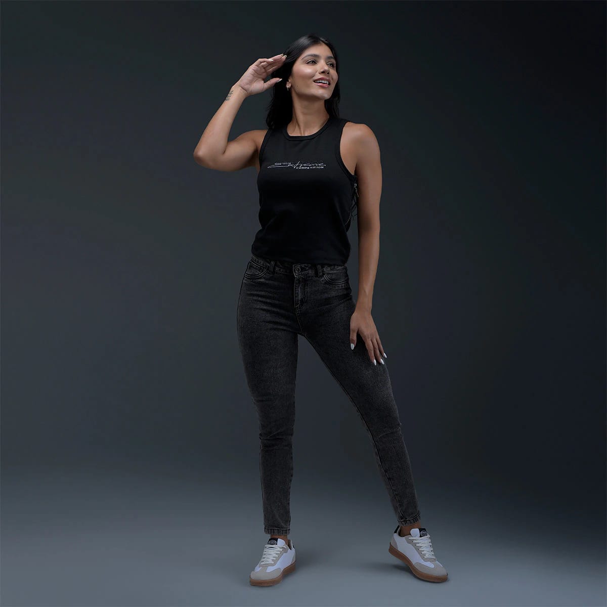 Blusa Negra Mujer - imagen 2