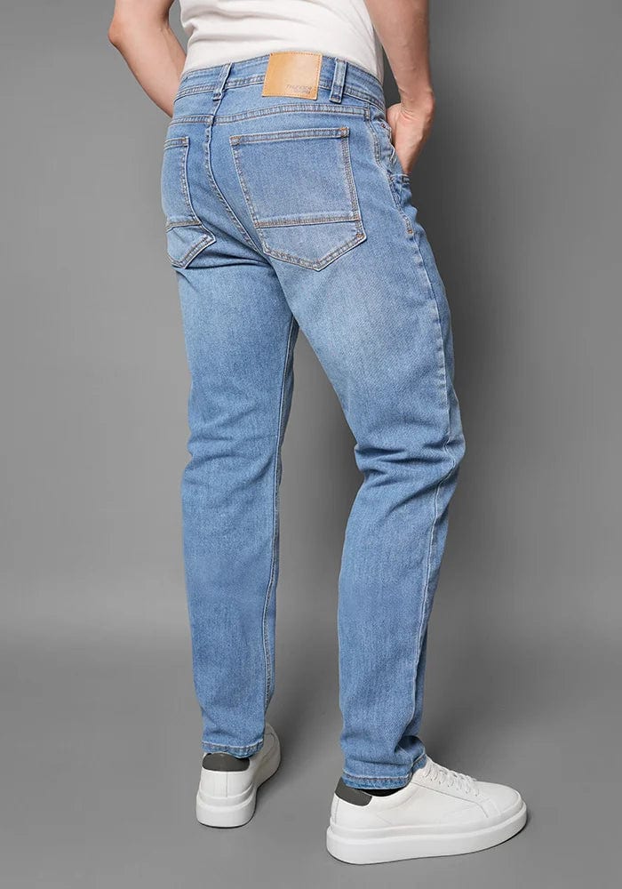 Jean para Hombre Trend Color Azul Claro - imagen 3