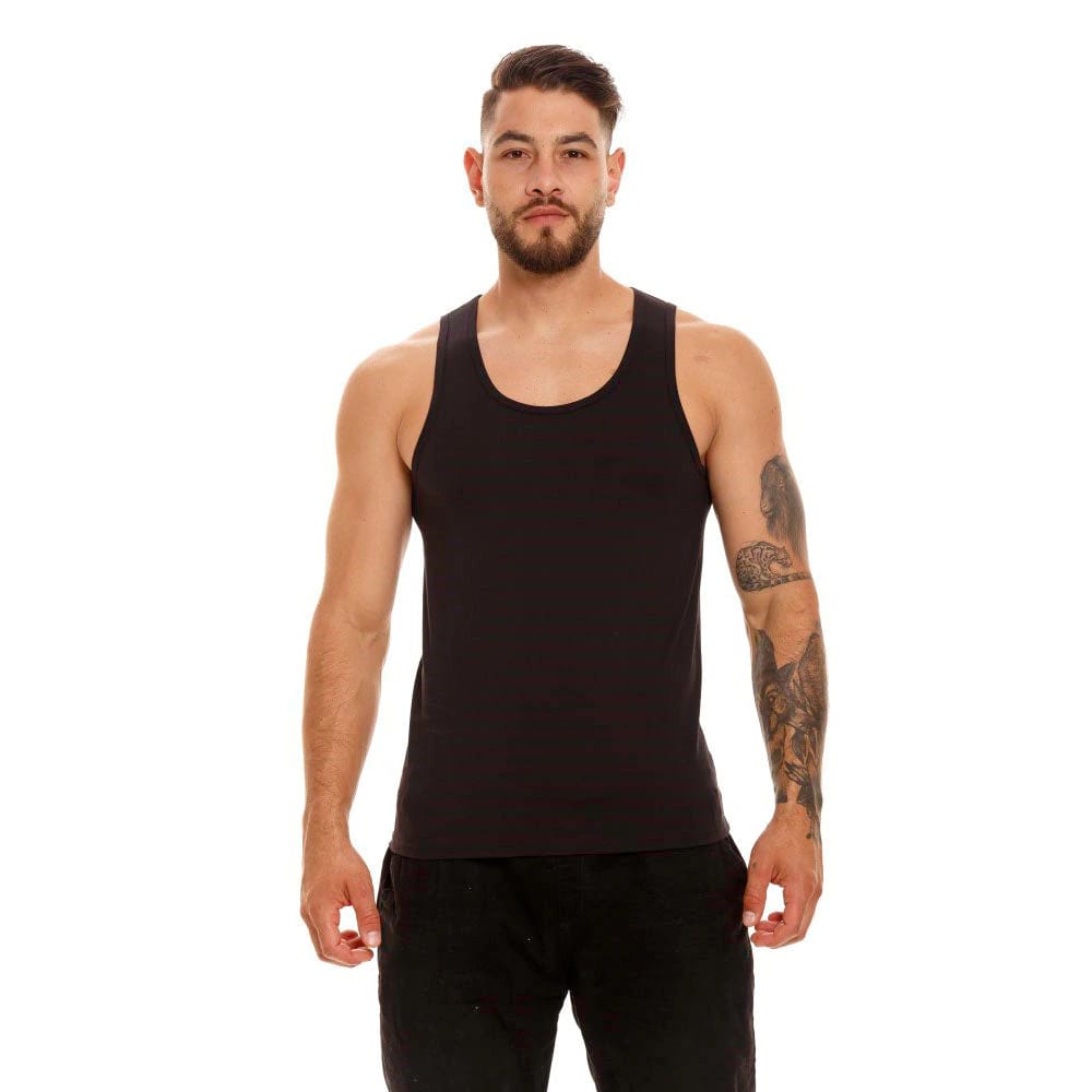 CAMISILLA BASIC NEGRA 23 NEGRO - imagen 1