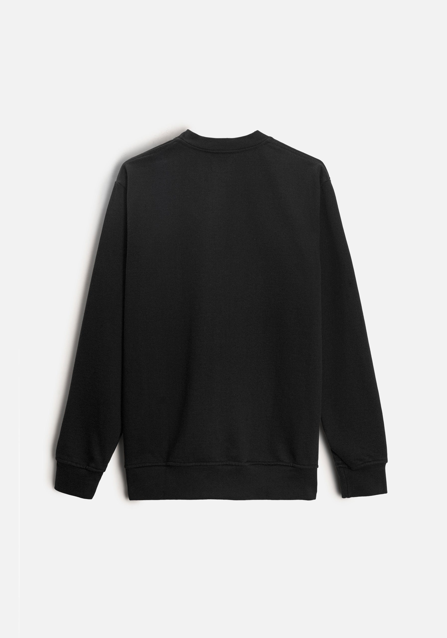 Buzo H Crew Neck Unicolor Negro - imagen 4