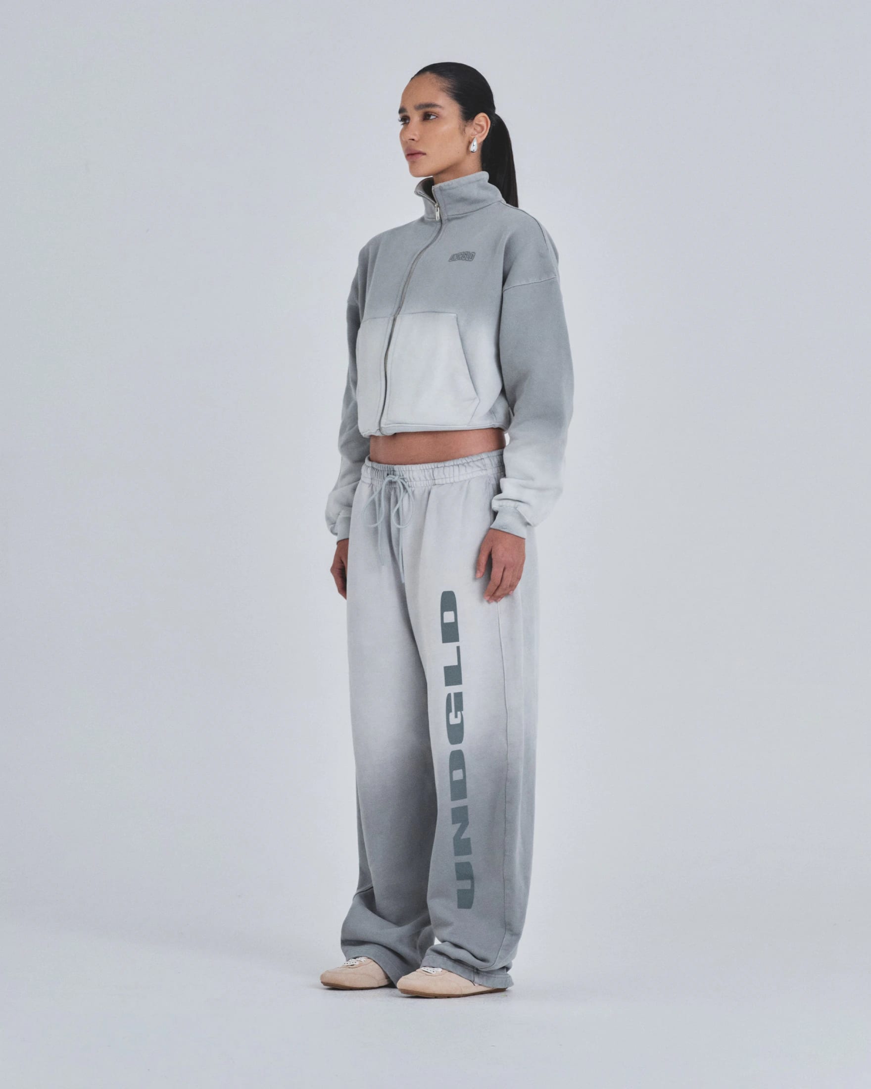 Holy Sate UNDGLD Barrel Sweatpant Faded Gray - imagen 6
