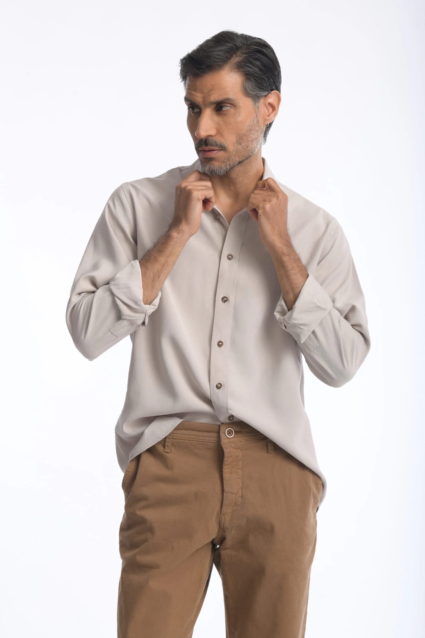 Camisa Cefiro Oliva - imagen 4