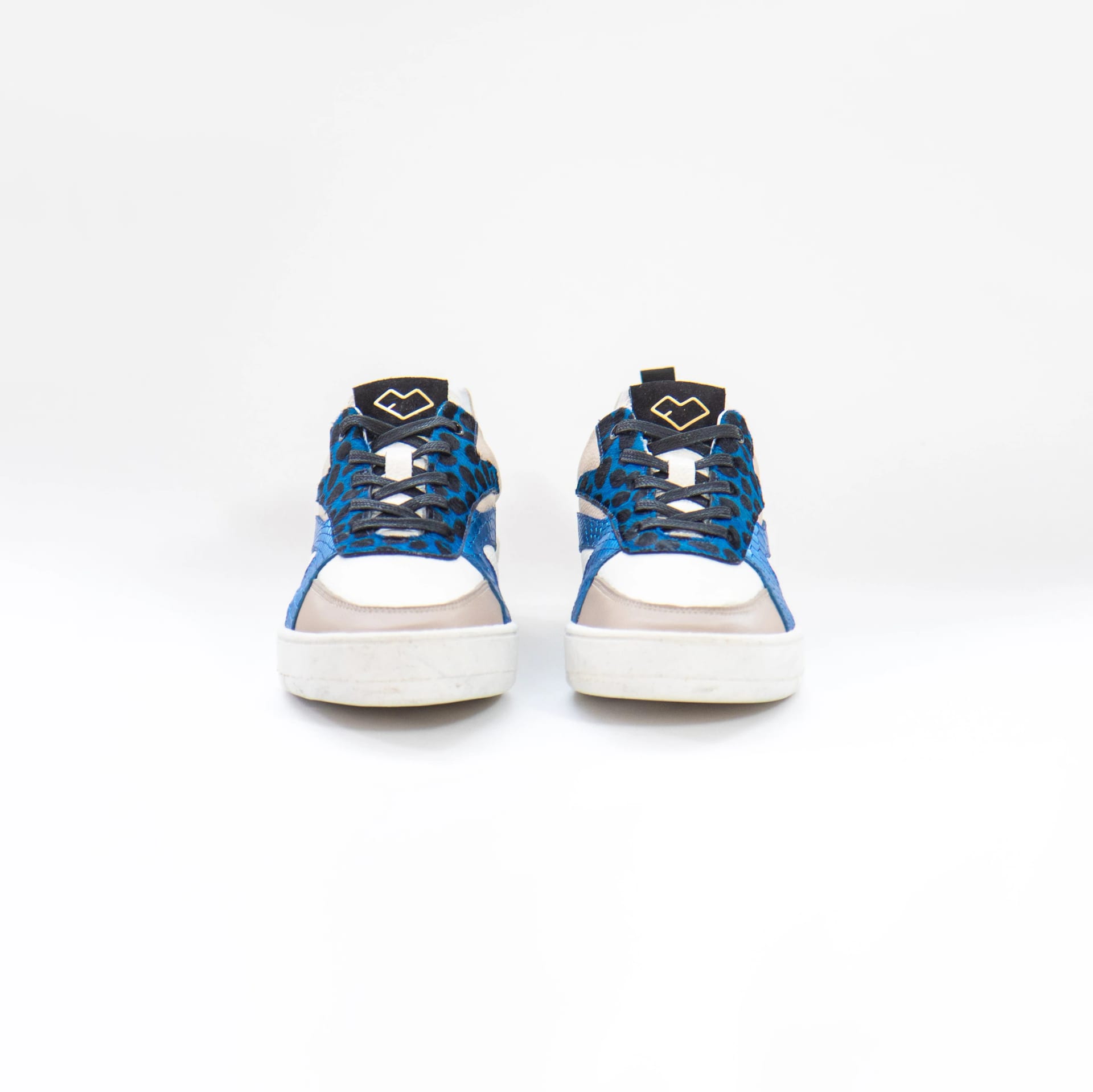 Tenis Angelica - Azul y Beige - imagen 2