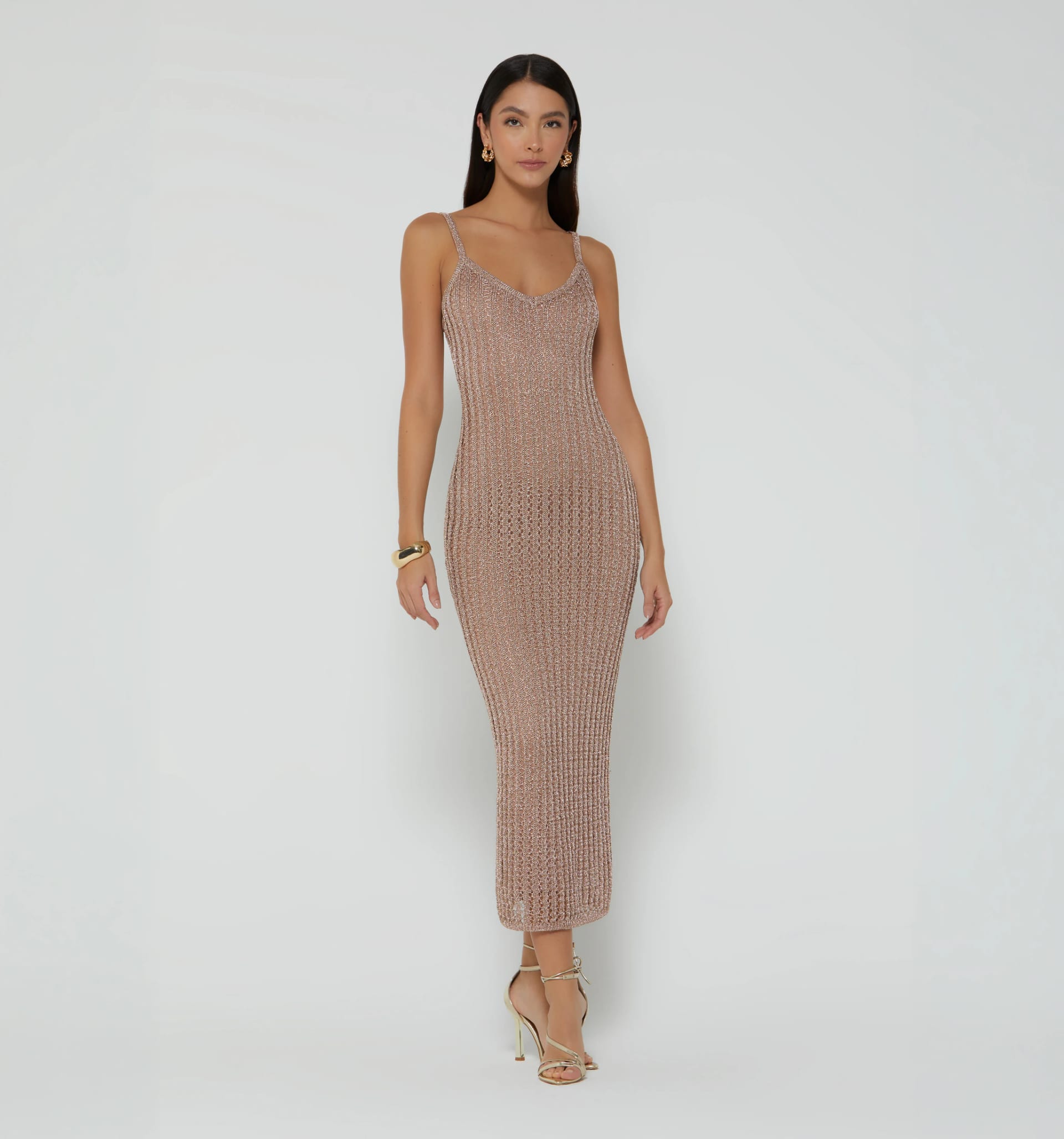 Vestido para mujer de tejido abierto - imagen 2