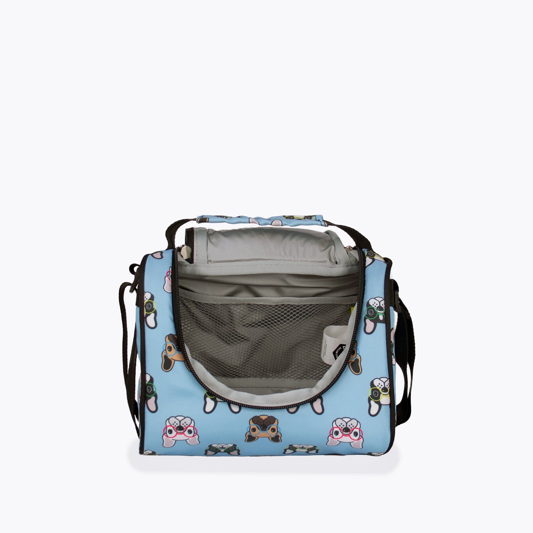 Combo Bulldog Blue - Morral + Lonchera + Cartuchera - imagen 7