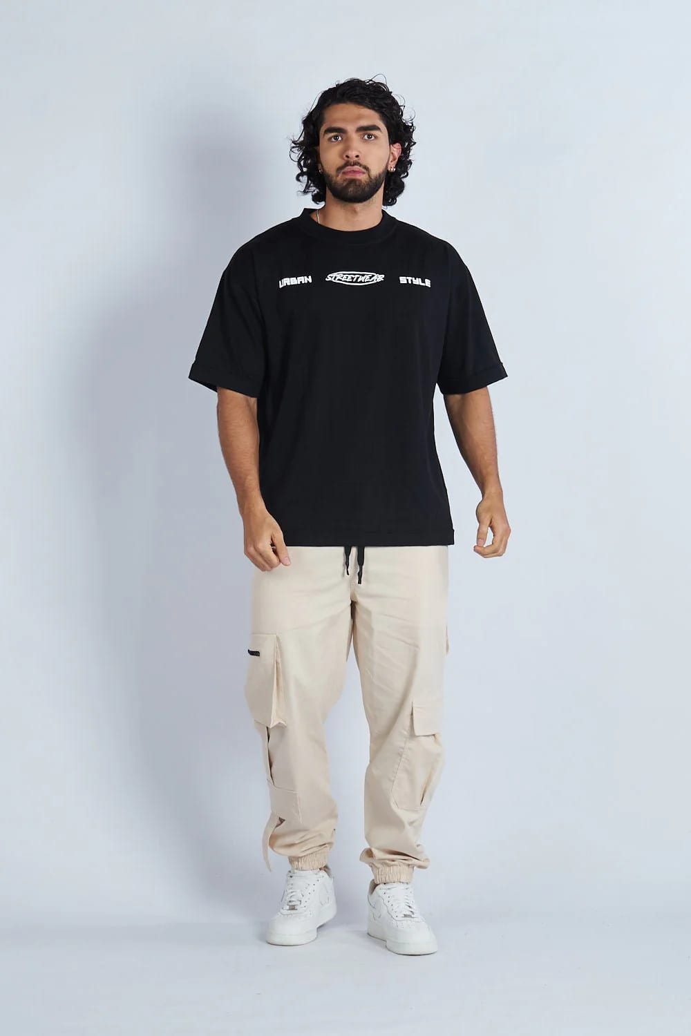 Camiseta oversize estampada Negro | DROP 03 | - imagen 5