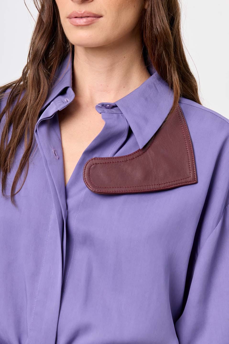 Leather Neck Tie - imagen 2