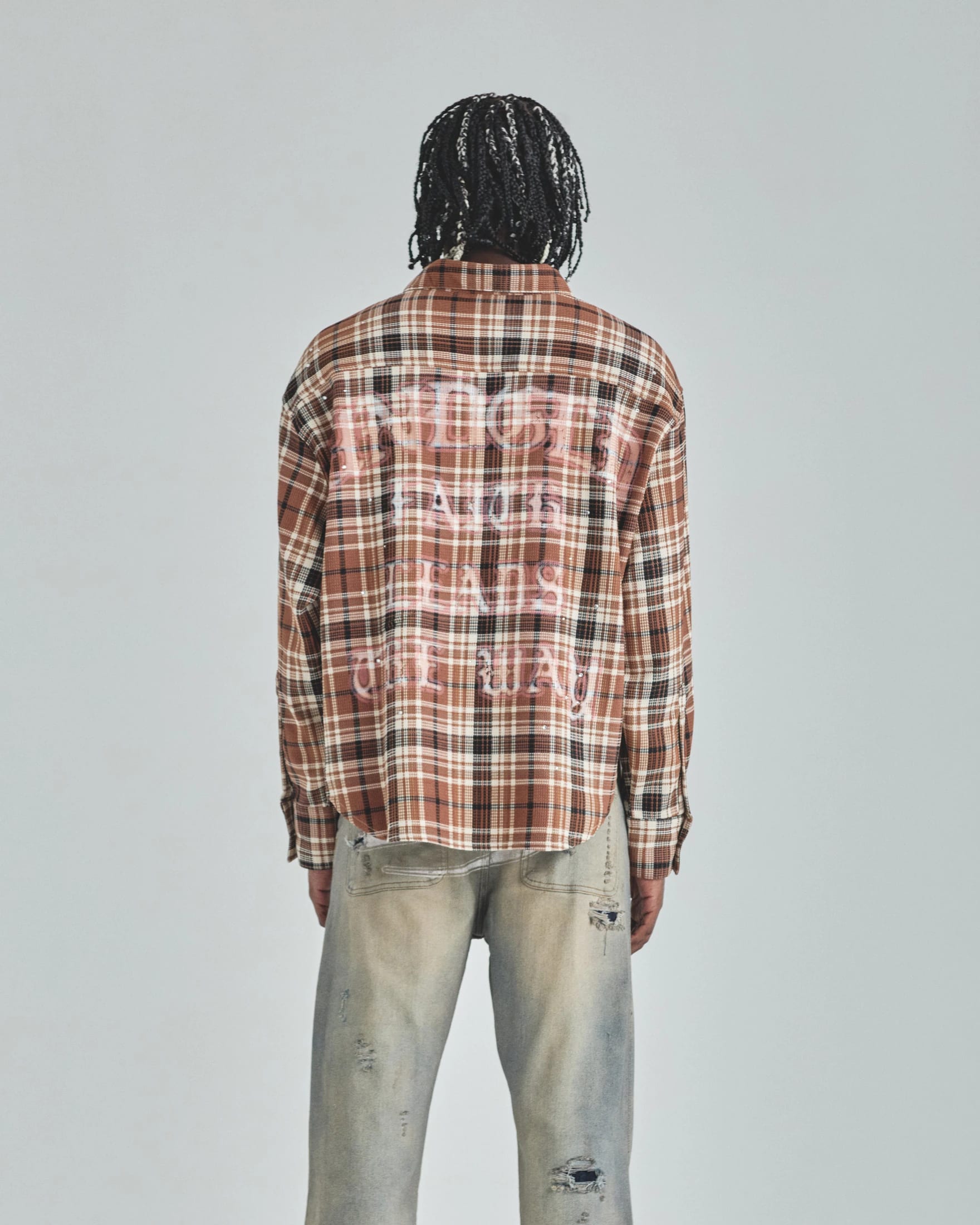 Act 1 Faith Flannel Shirt Plaid Brown - imagen 7