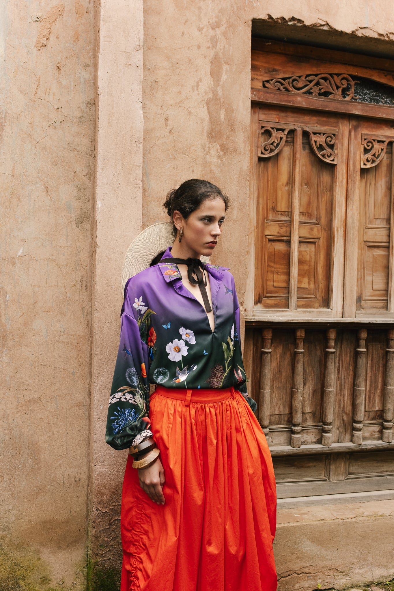 Blusa Satin - Woodland - imagen 3
