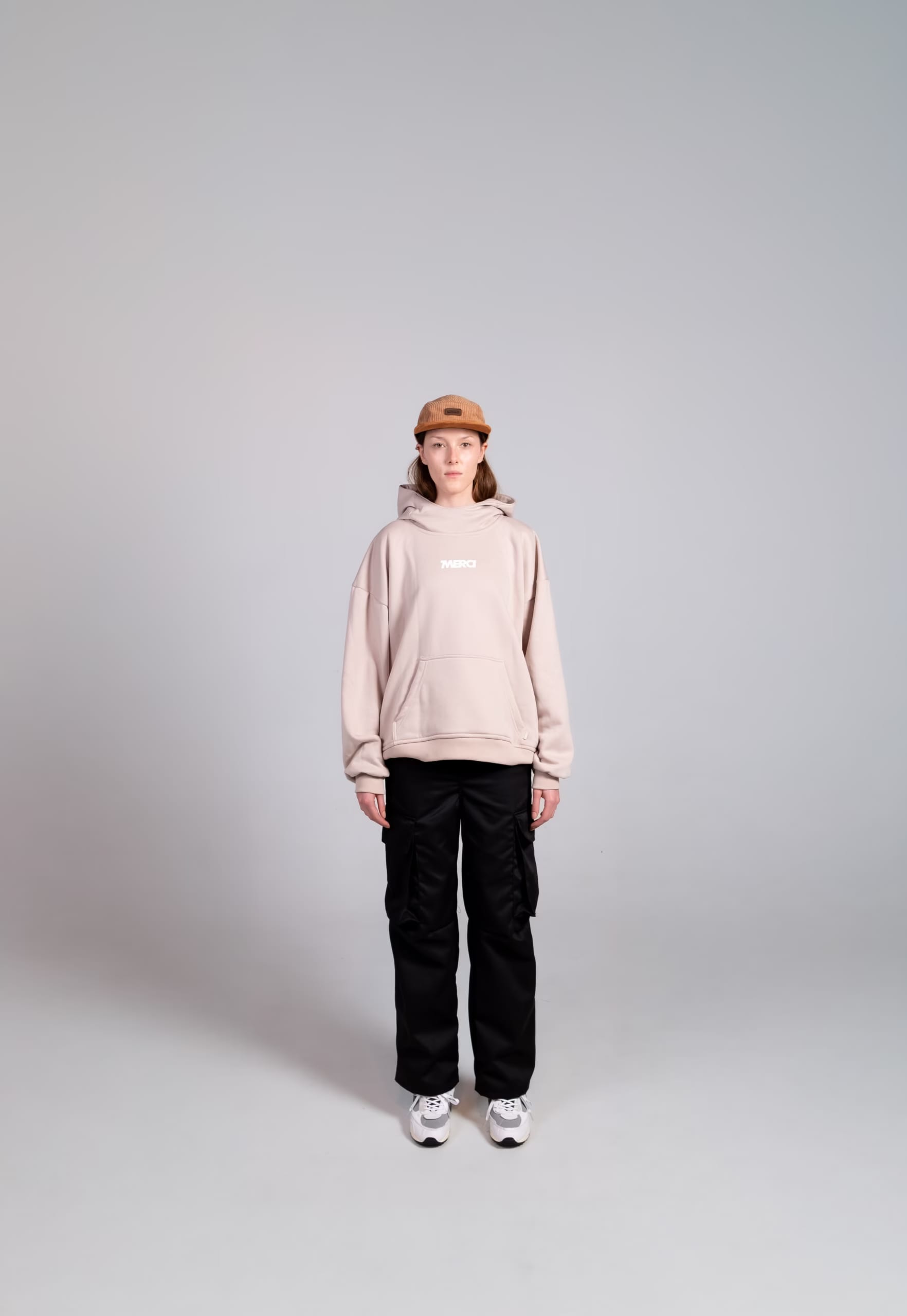 Hoodie Oversize Beigie - imagen 5